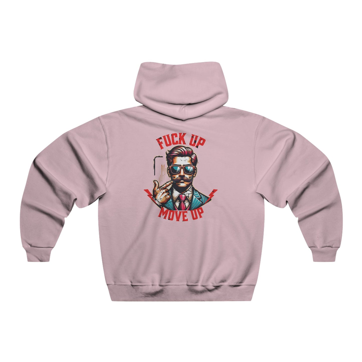 Men's, F' UP MOVE UP, Classic Fit Hooded Sweatshirt