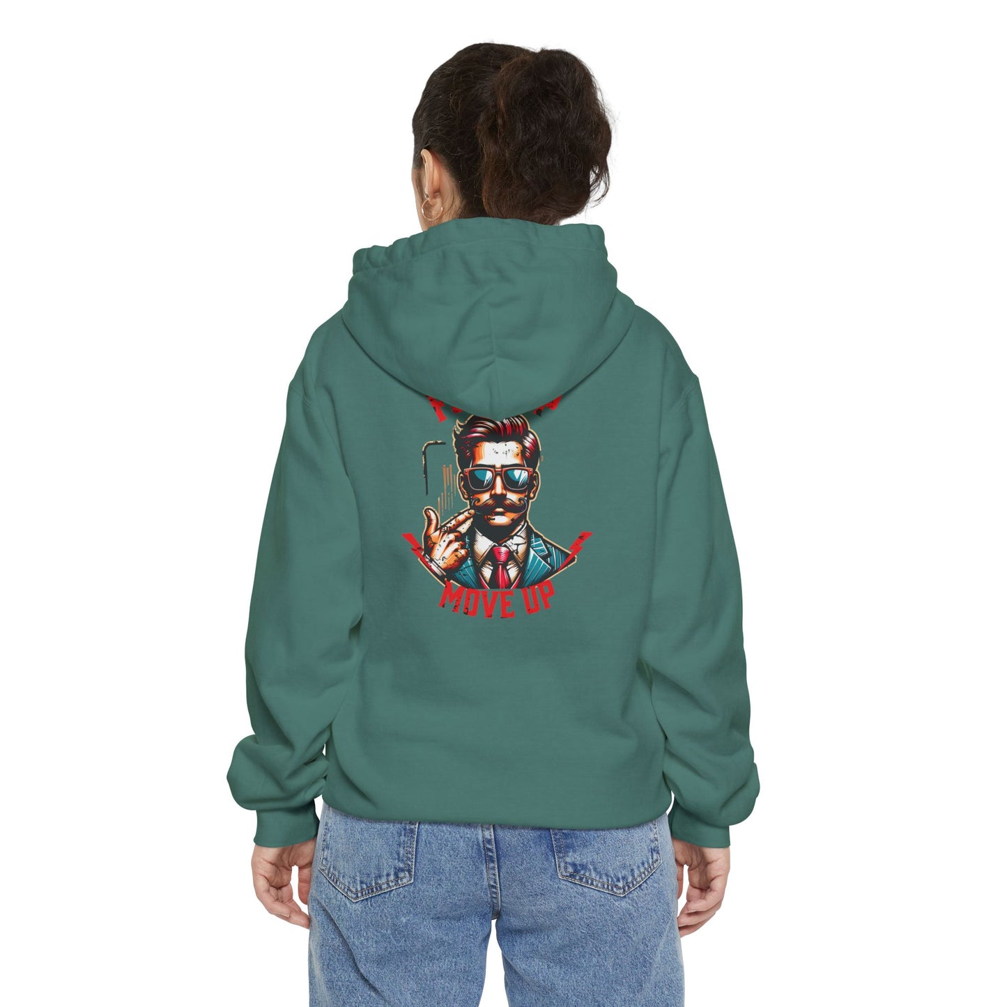 Men's, F' UP MOVE UP, Relaxed Fit Hoodie