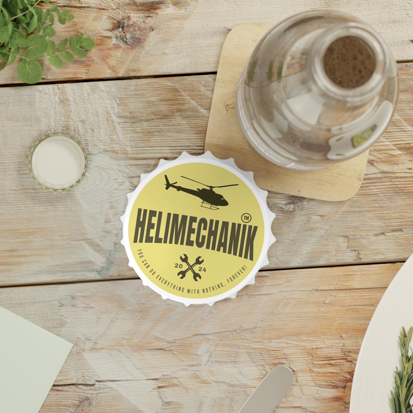 Helimechanik Patch Bottle Opener