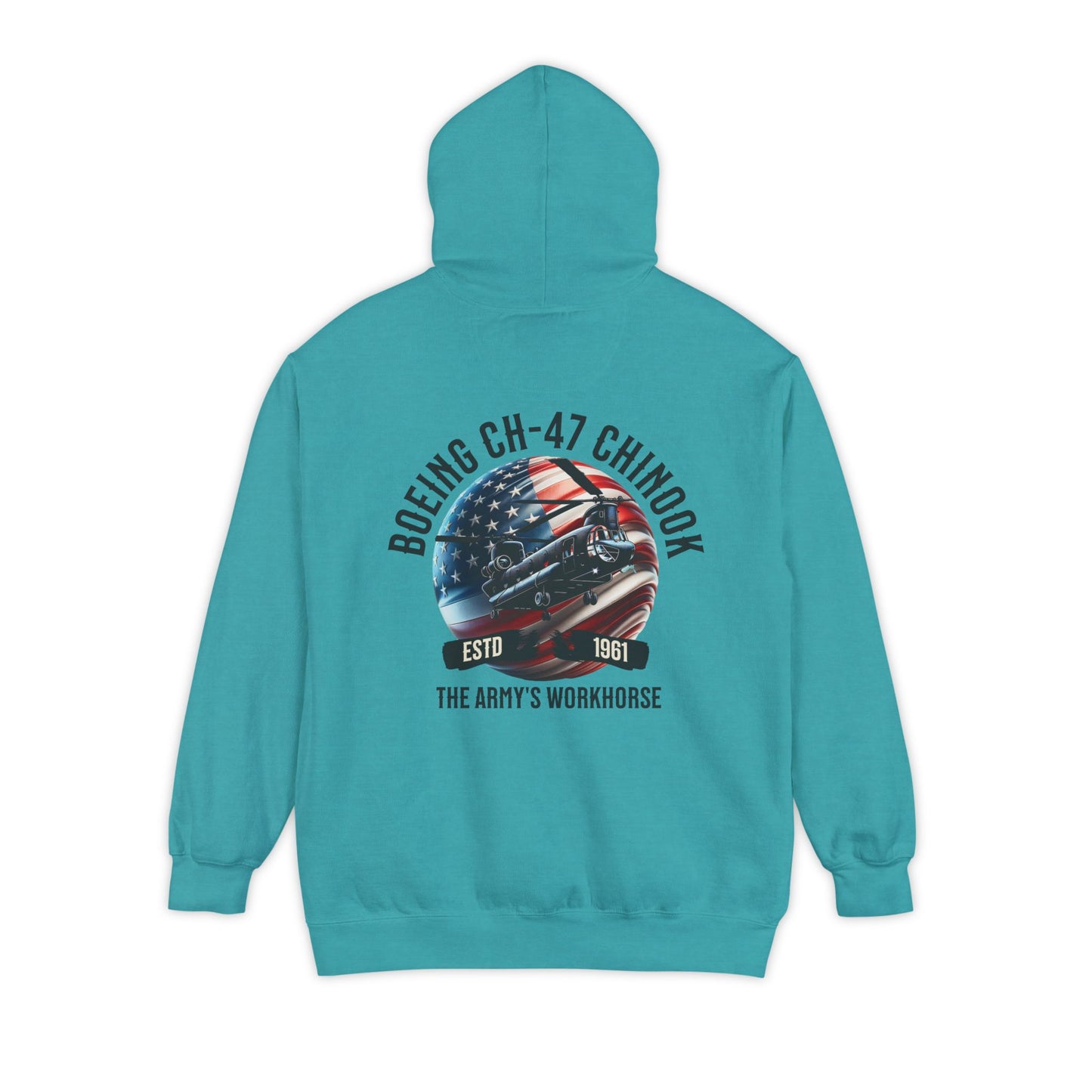 Men's, Boeing CH-47 "The Army"s Workhorse", Relaxed Fit Hoodie