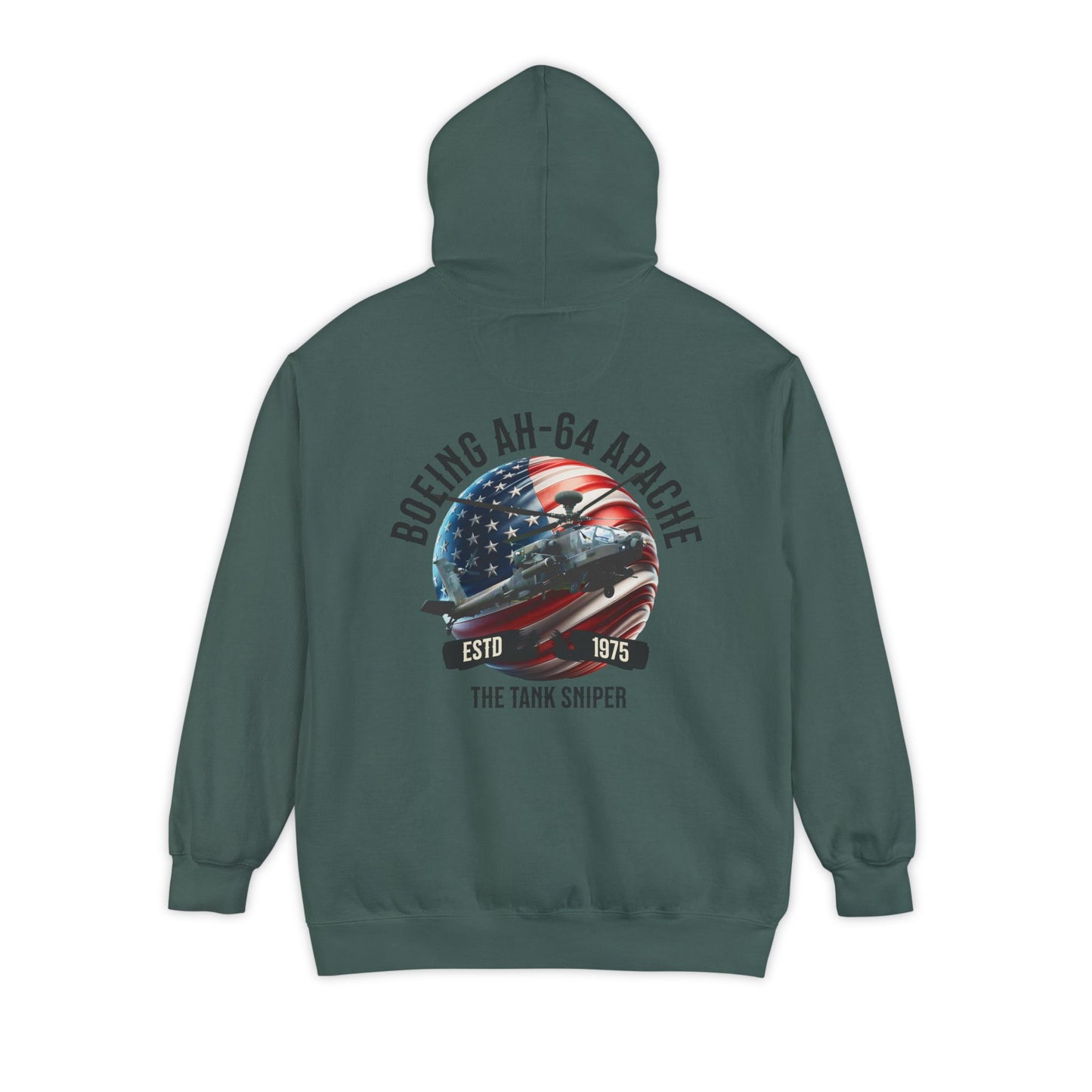 Men's, Boeing AH-64 Apache "Tank Sniper", Relaxed Fit Hoodie