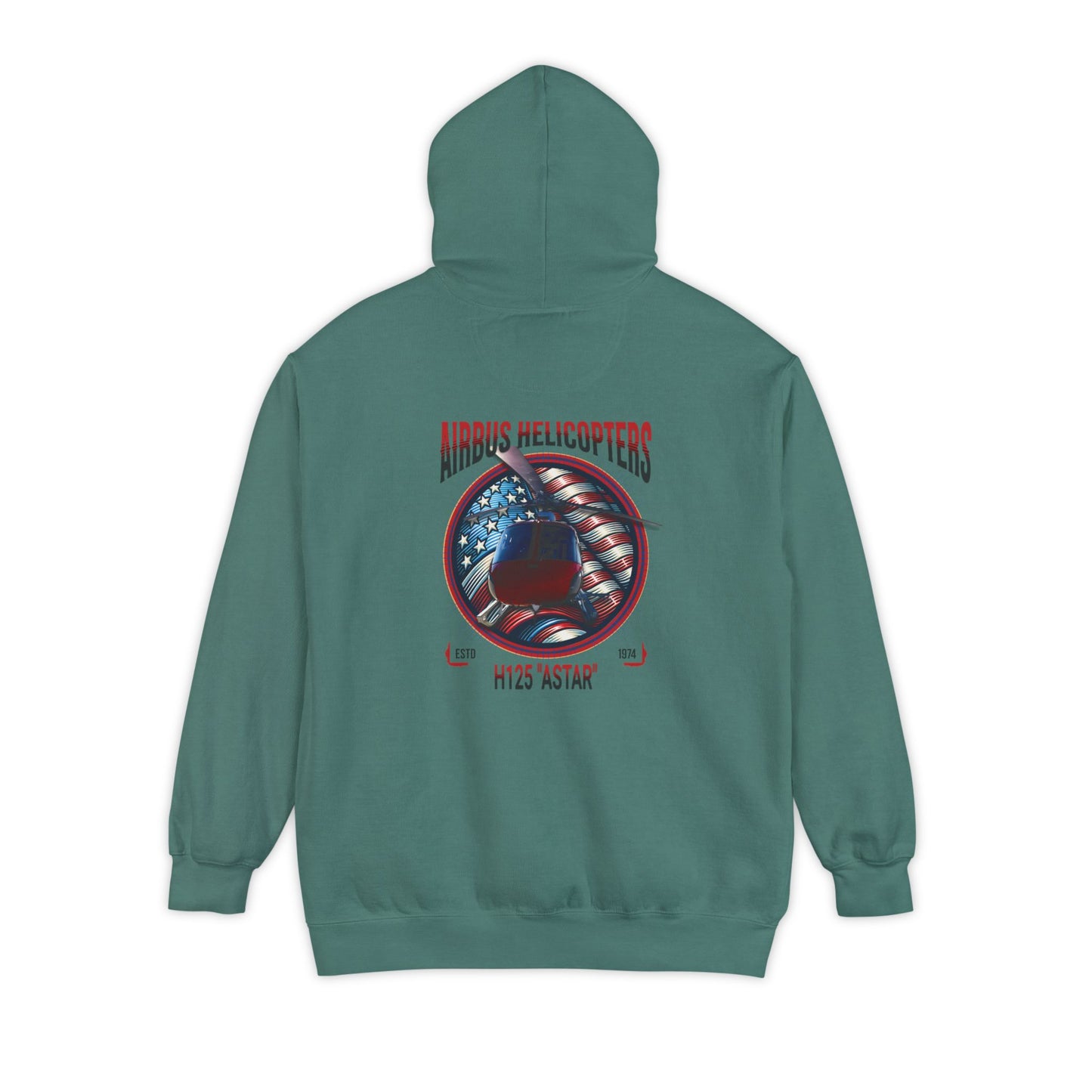 Men's, Airbus Helicopters H125, Relaxed Fit Hoodie