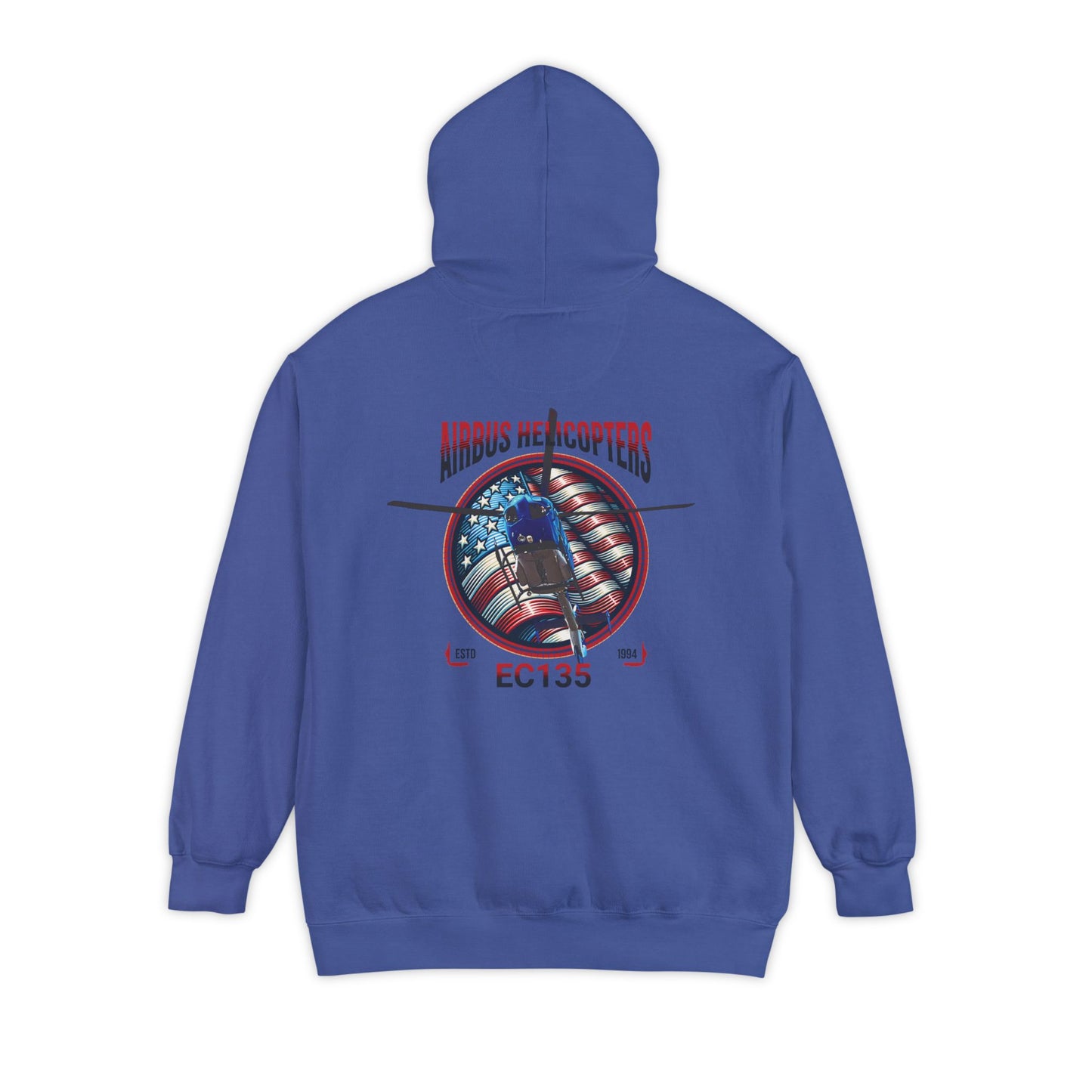 Men's, Airbus Helicopters EC135, Relaxed Fit Hoodie