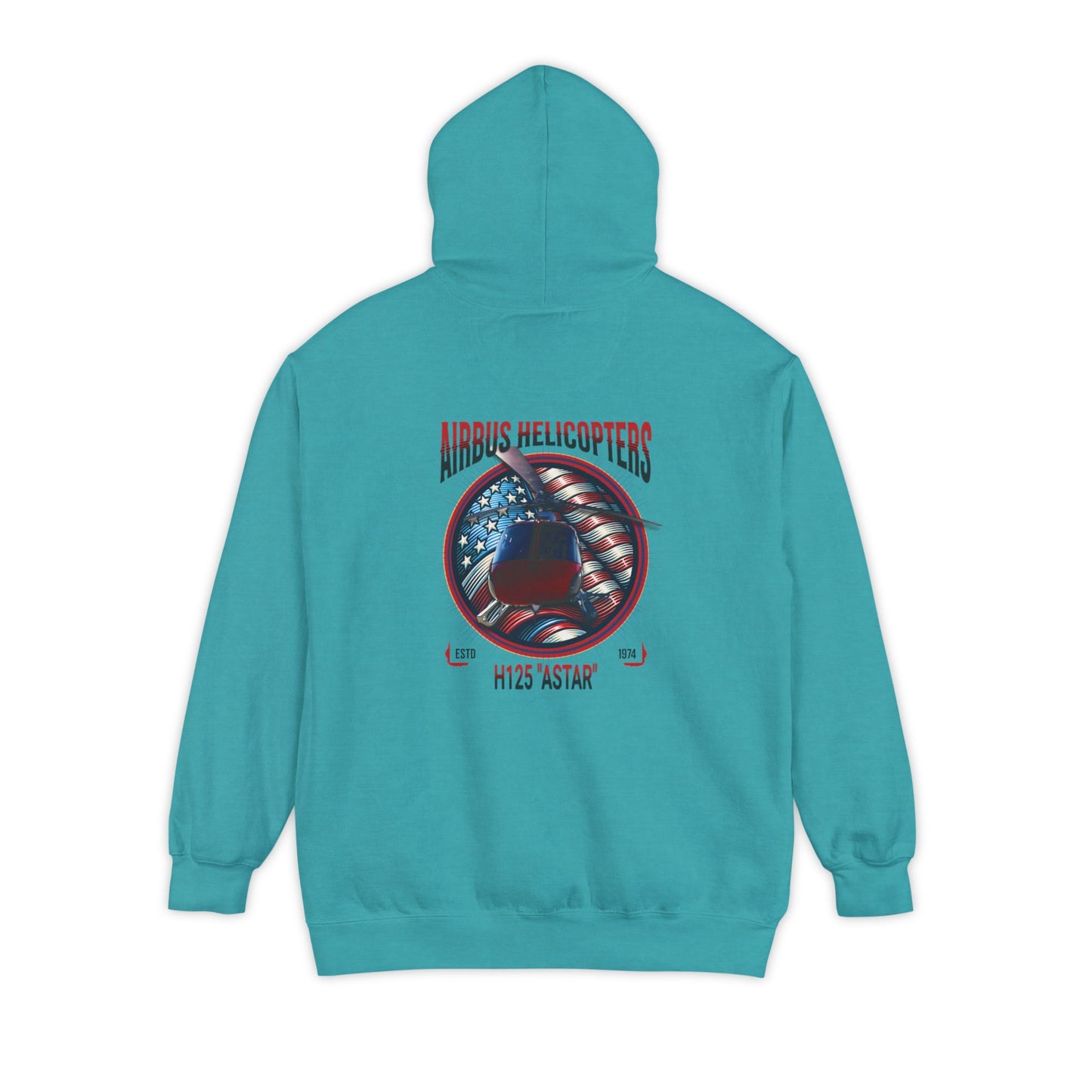 Men's, Airbus Helicopters H125, Relaxed Fit Hoodie