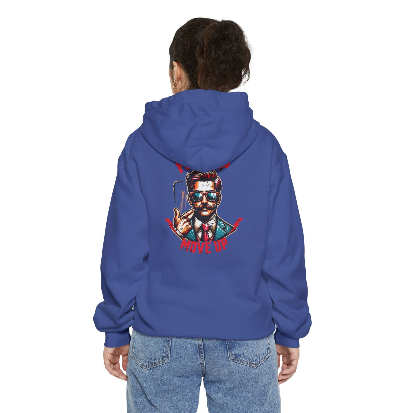 Men's, F' UP MOVE UP, Relaxed Fit Hoodie