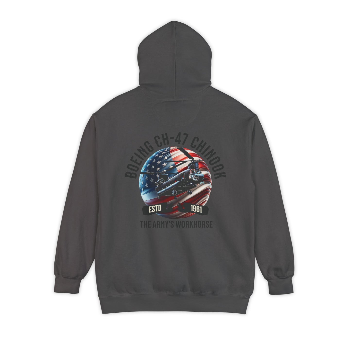 Men's, Boeing CH-47 "The Army"s Workhorse", Relaxed Fit Hoodie