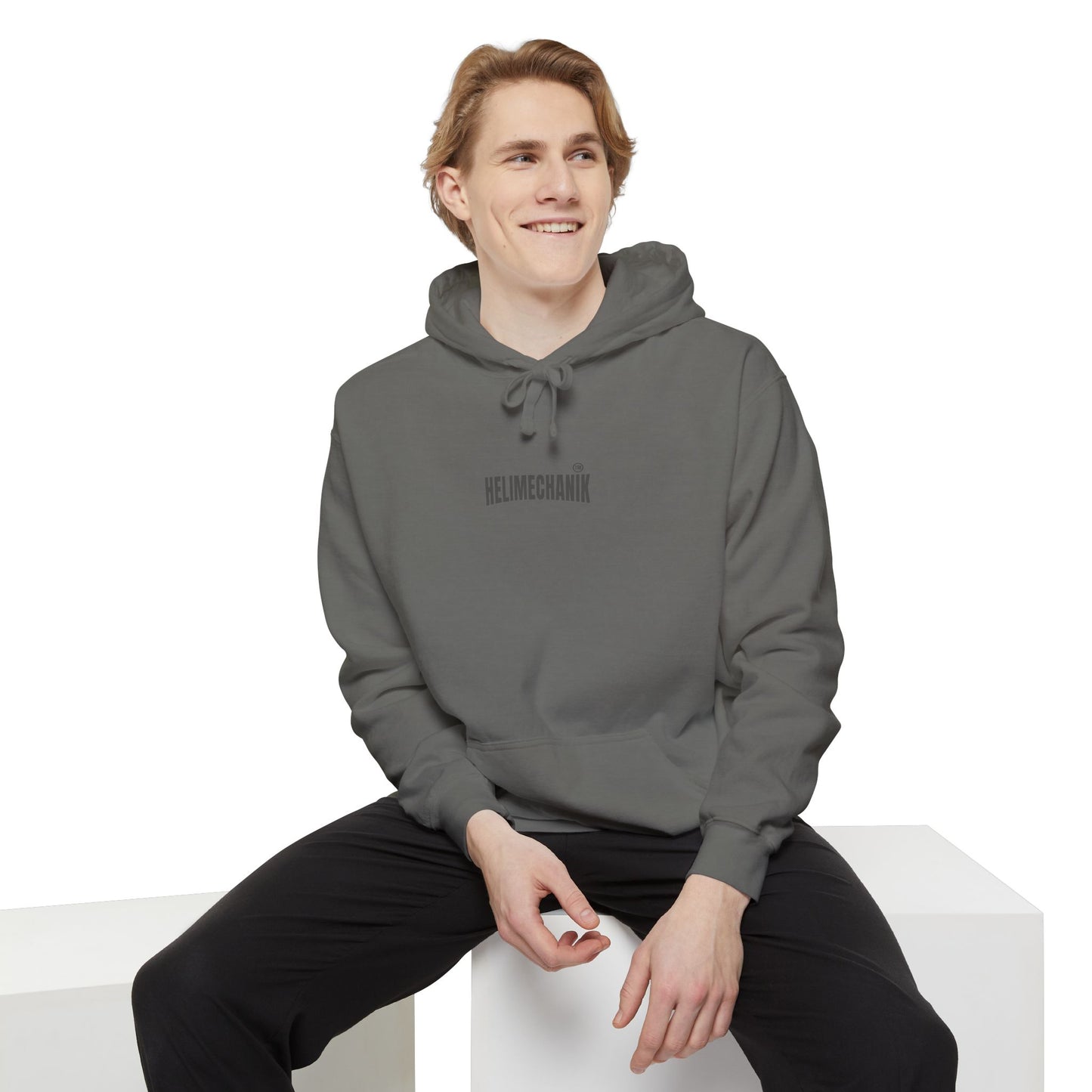 Men's, Airbus Helicopters H125, Relaxed Fit Hoodie