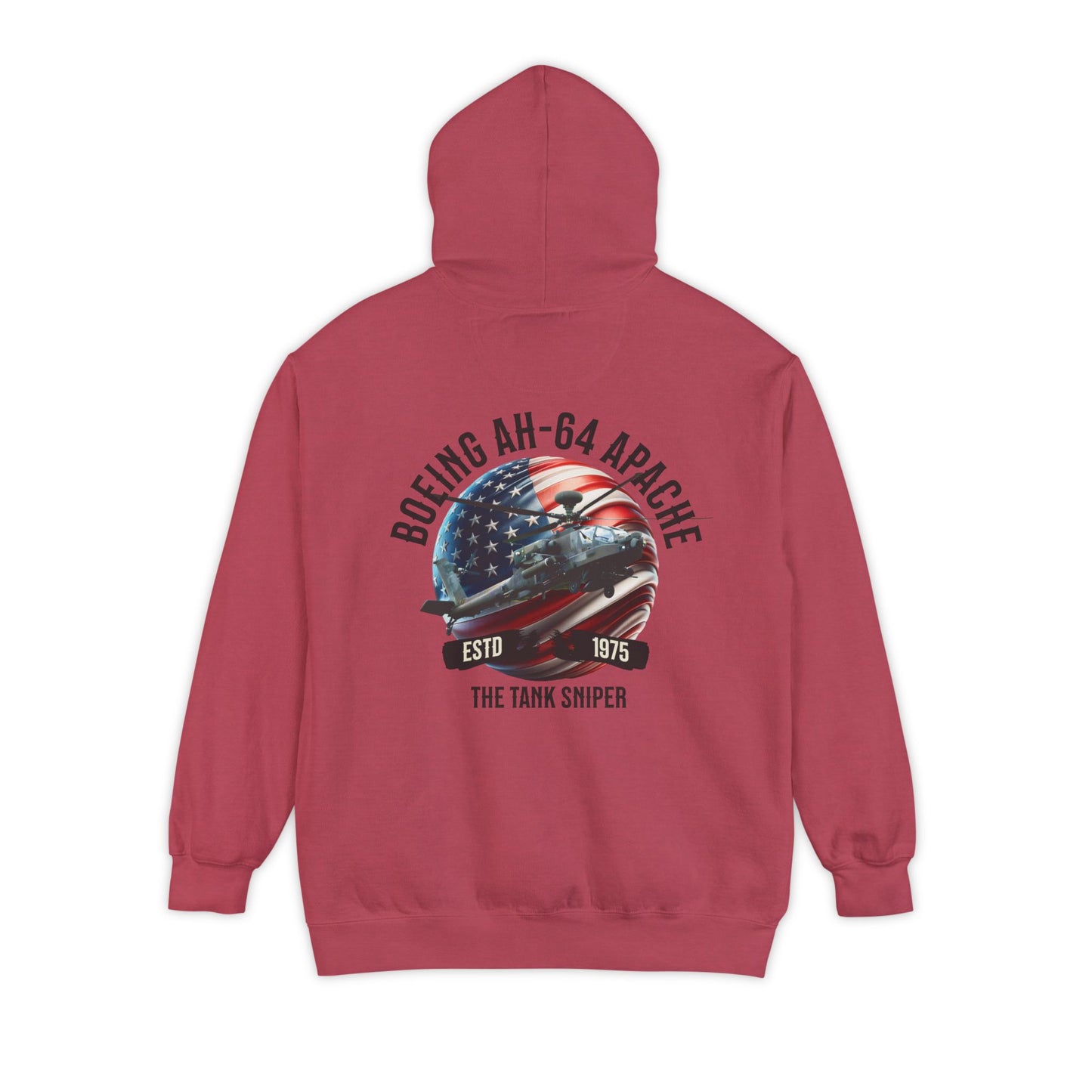 Men's, Boeing AH-64 Apache "Tank Sniper", Relaxed Fit Hoodie
