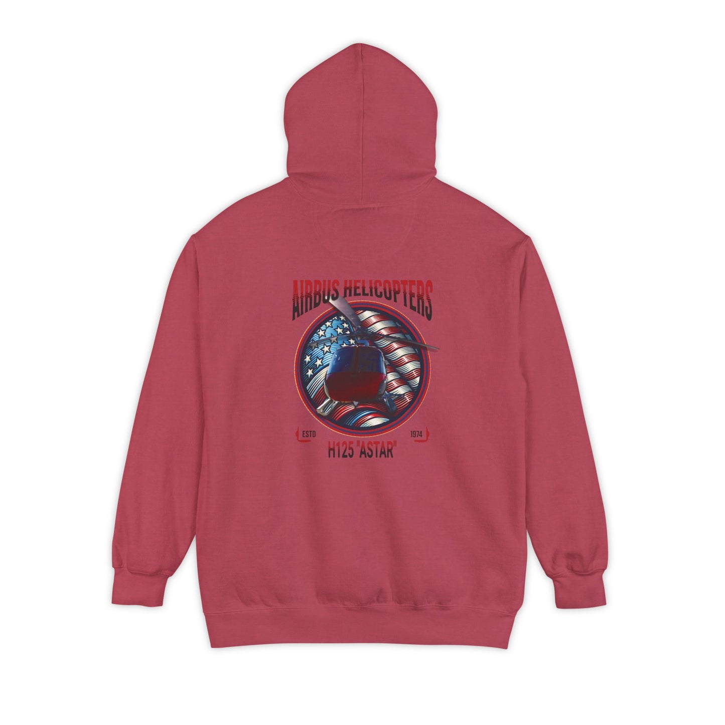 Men's, Airbus Helicopters H125, Relaxed Fit Hoodie