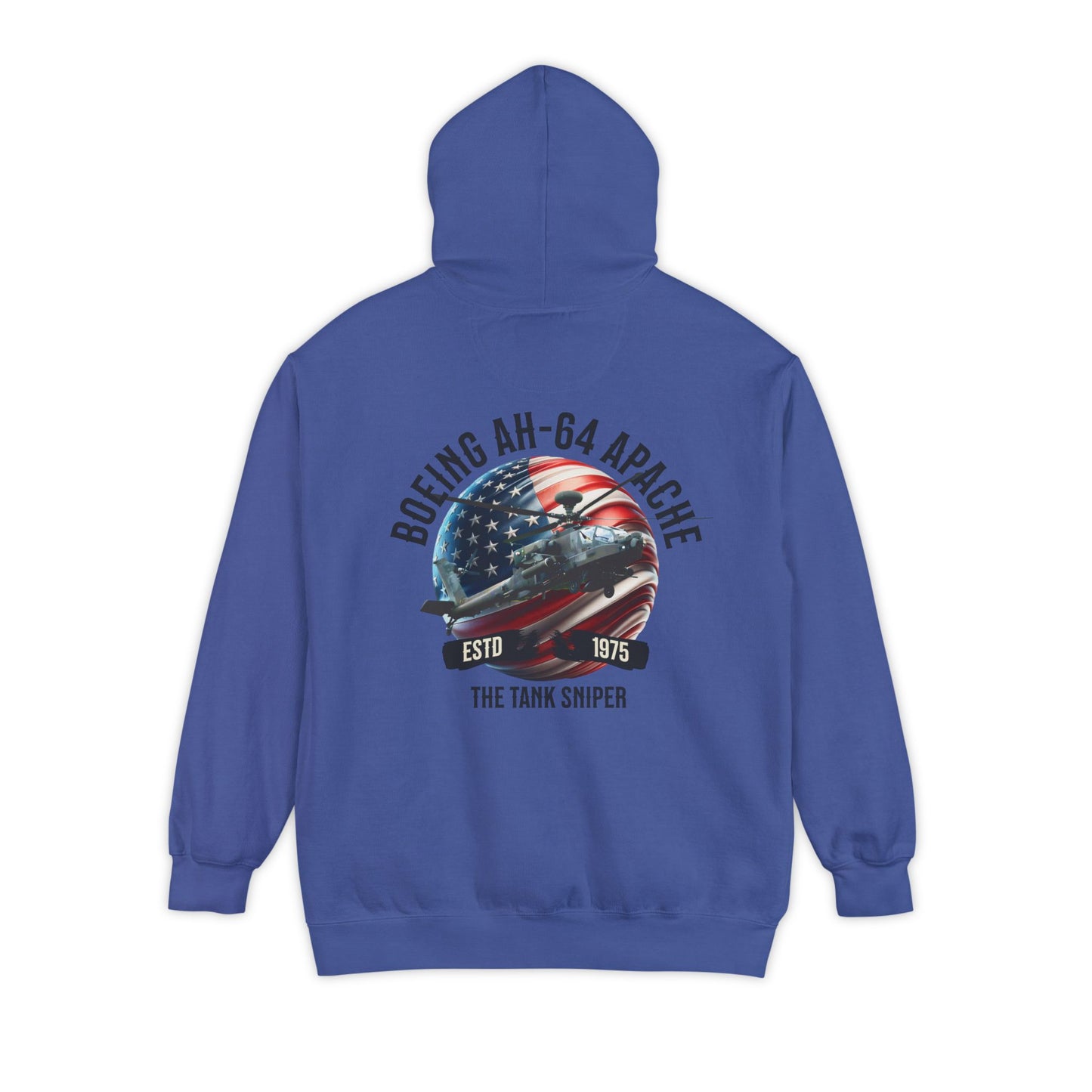 Men's, Boeing AH-64 Apache "Tank Sniper", Relaxed Fit Hoodie