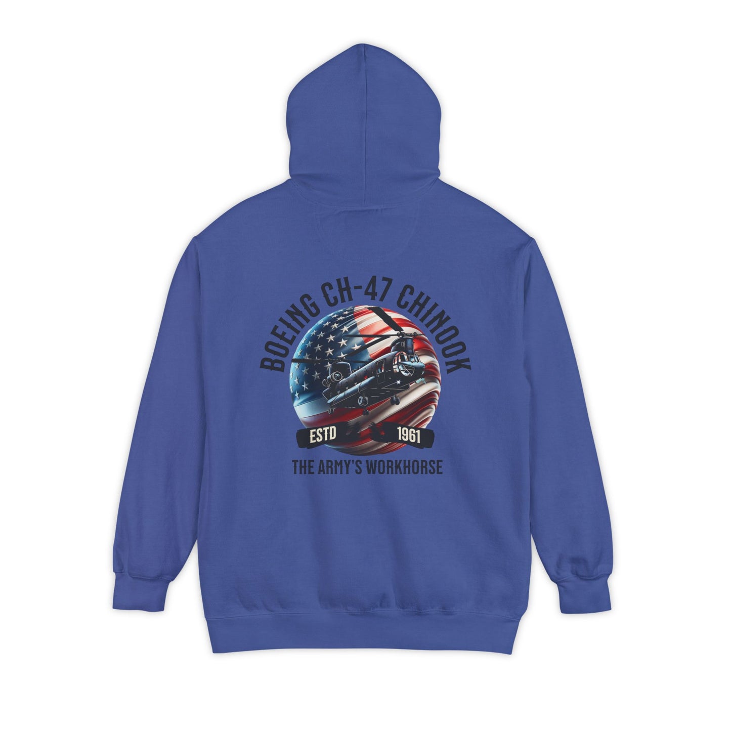 Men's, Boeing CH-47 "The Army"s Workhorse", Relaxed Fit Hoodie