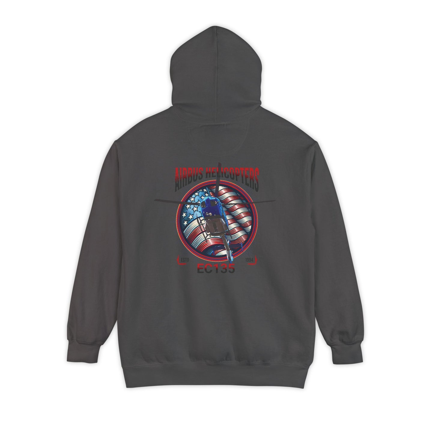Men's, Airbus Helicopters EC135, Relaxed Fit Hoodie