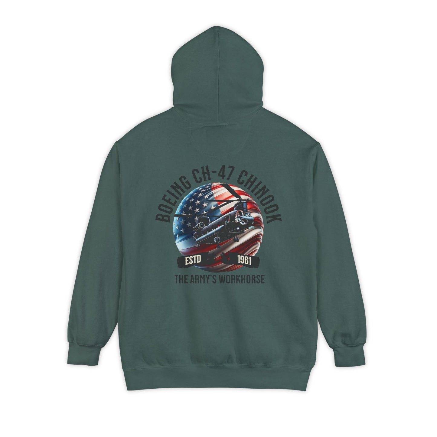 Men's, Boeing CH-47 "The Army"s Workhorse", Relaxed Fit Hoodie