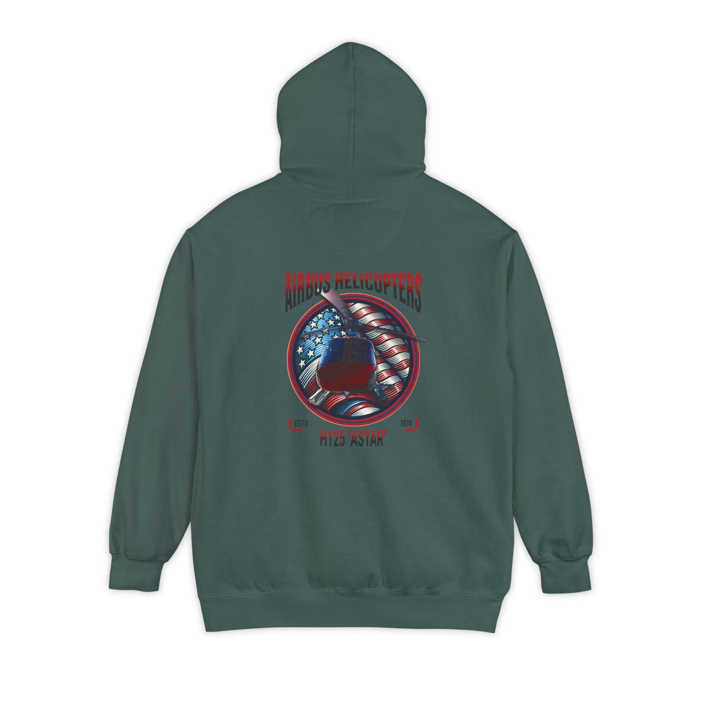 Men's, Airbus Helicopters H125, Relaxed Fit Hoodie