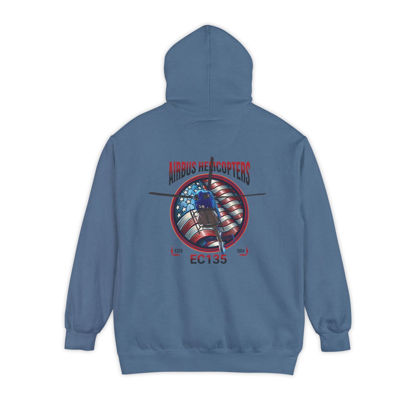 Men's, Airbus Helicopters EC135, Relaxed Fit Hoodie