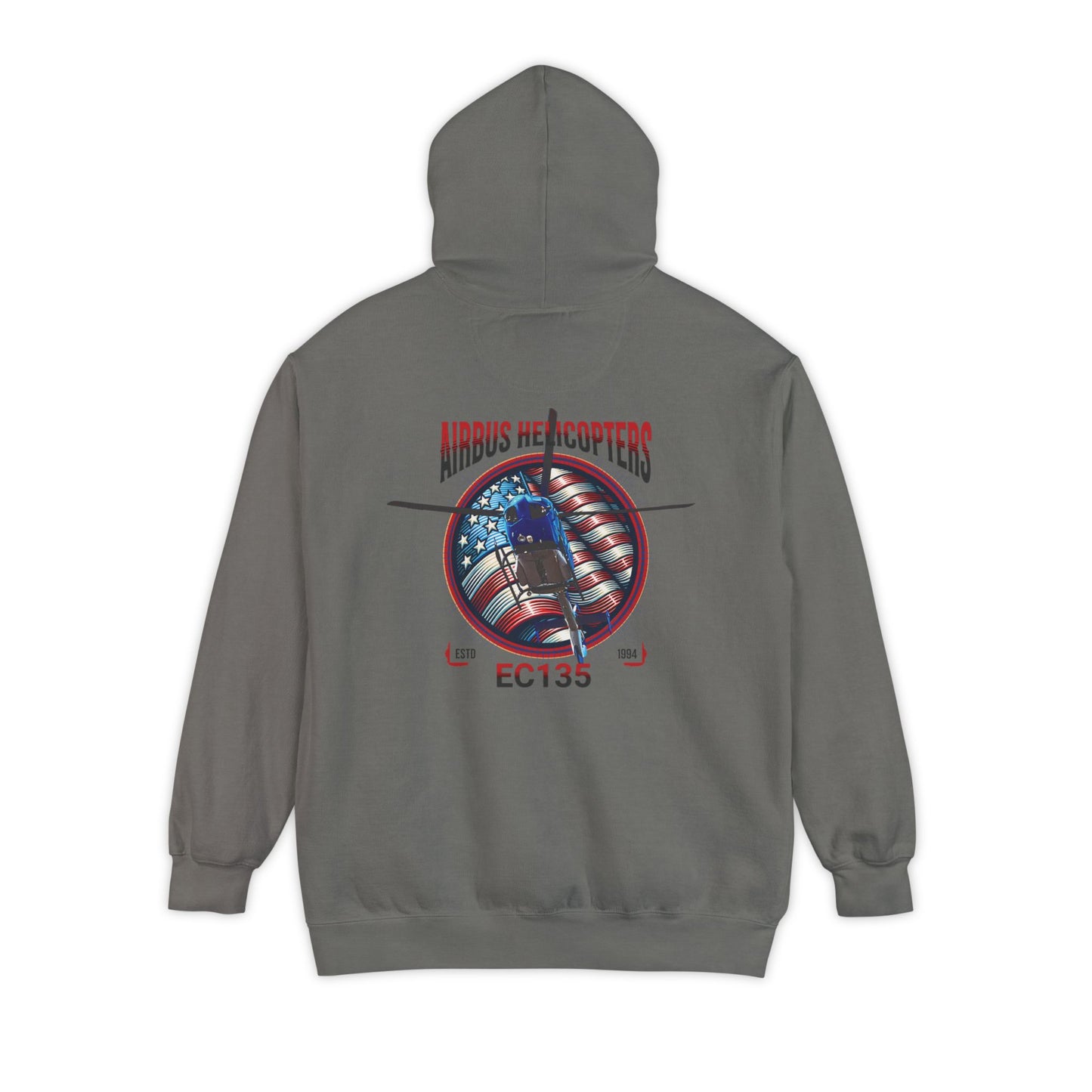 Men's, Airbus Helicopters EC135, Relaxed Fit Hoodie
