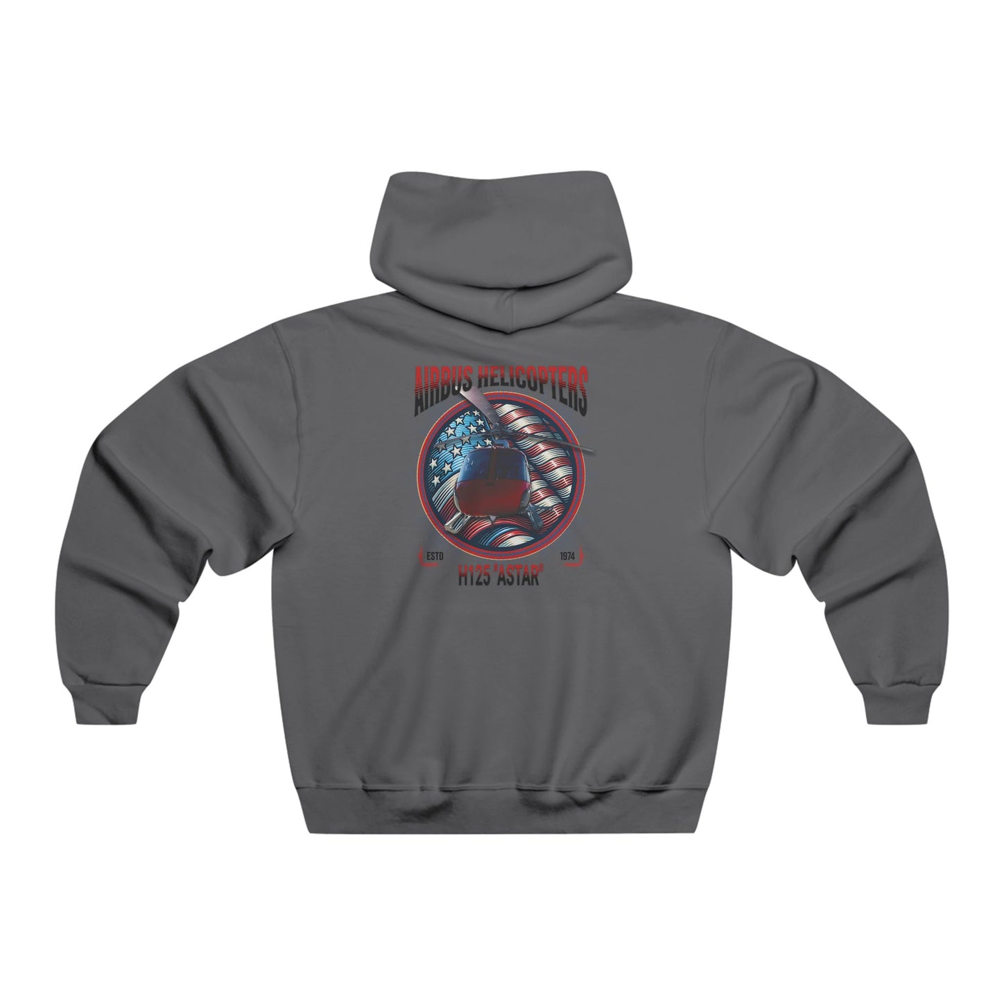 Men's, Airbus Helicopters H125, Classic Fit Hooded Sweatshirt