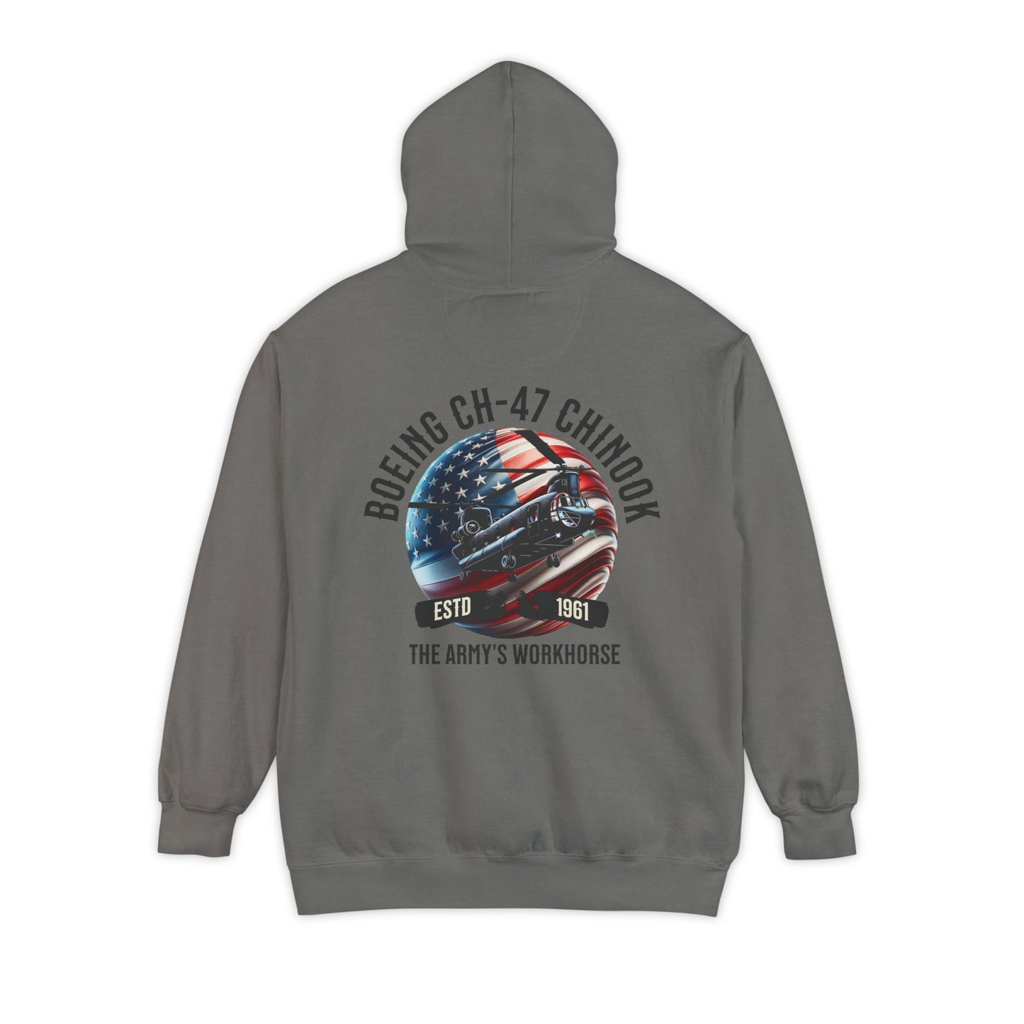 Men's, Boeing CH-47 "The Army"s Workhorse", Relaxed Fit Hoodie