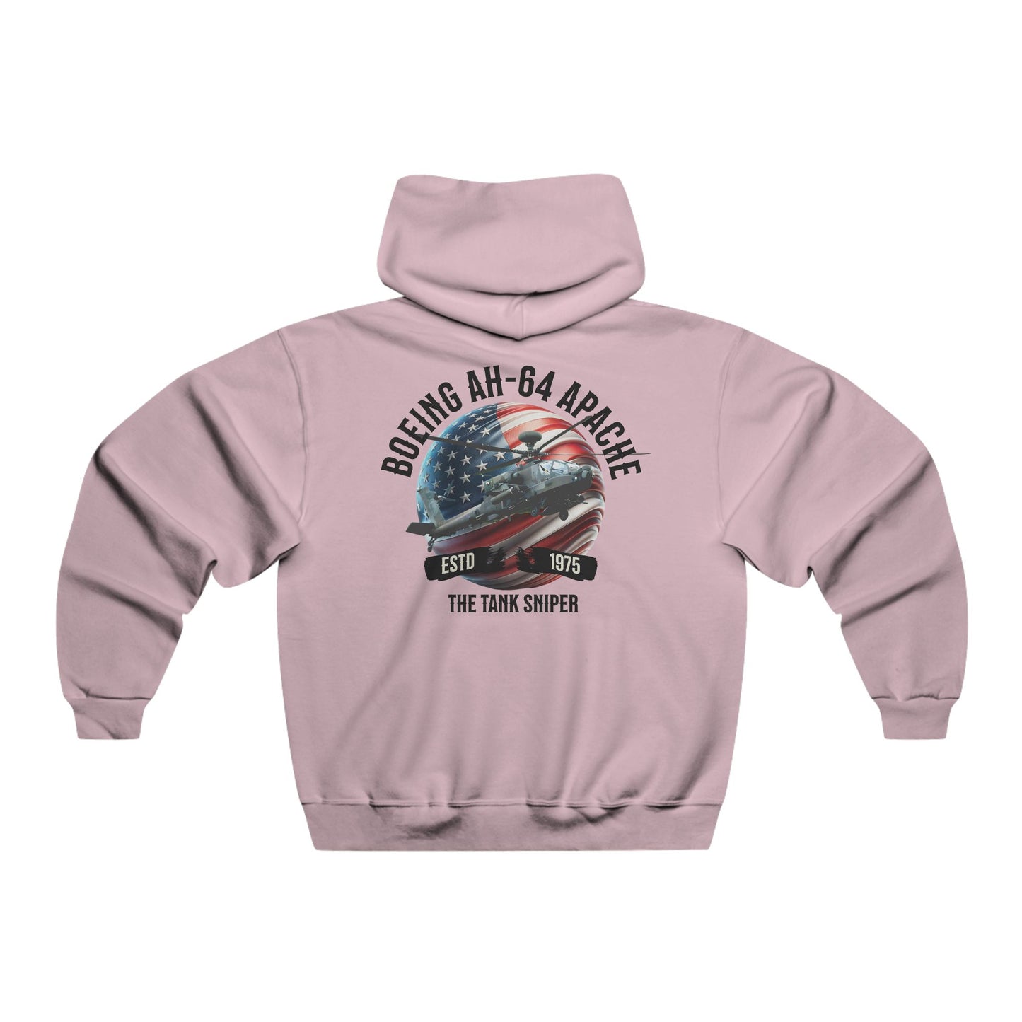 Men's, Boeing AH-64 Apache "Tank Sniper", Classic Fit Hooded Sweatshirt
