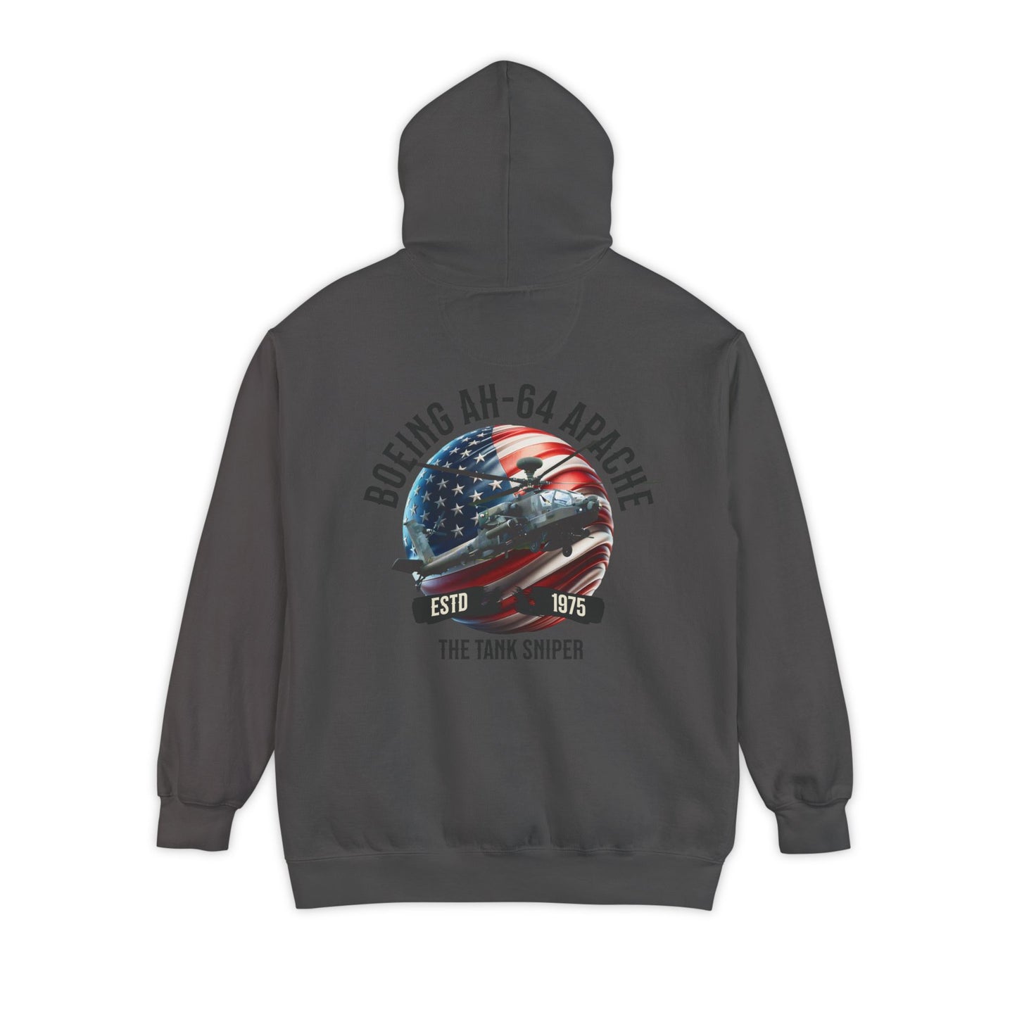 Men's, Boeing AH-64 Apache "Tank Sniper", Relaxed Fit Hoodie