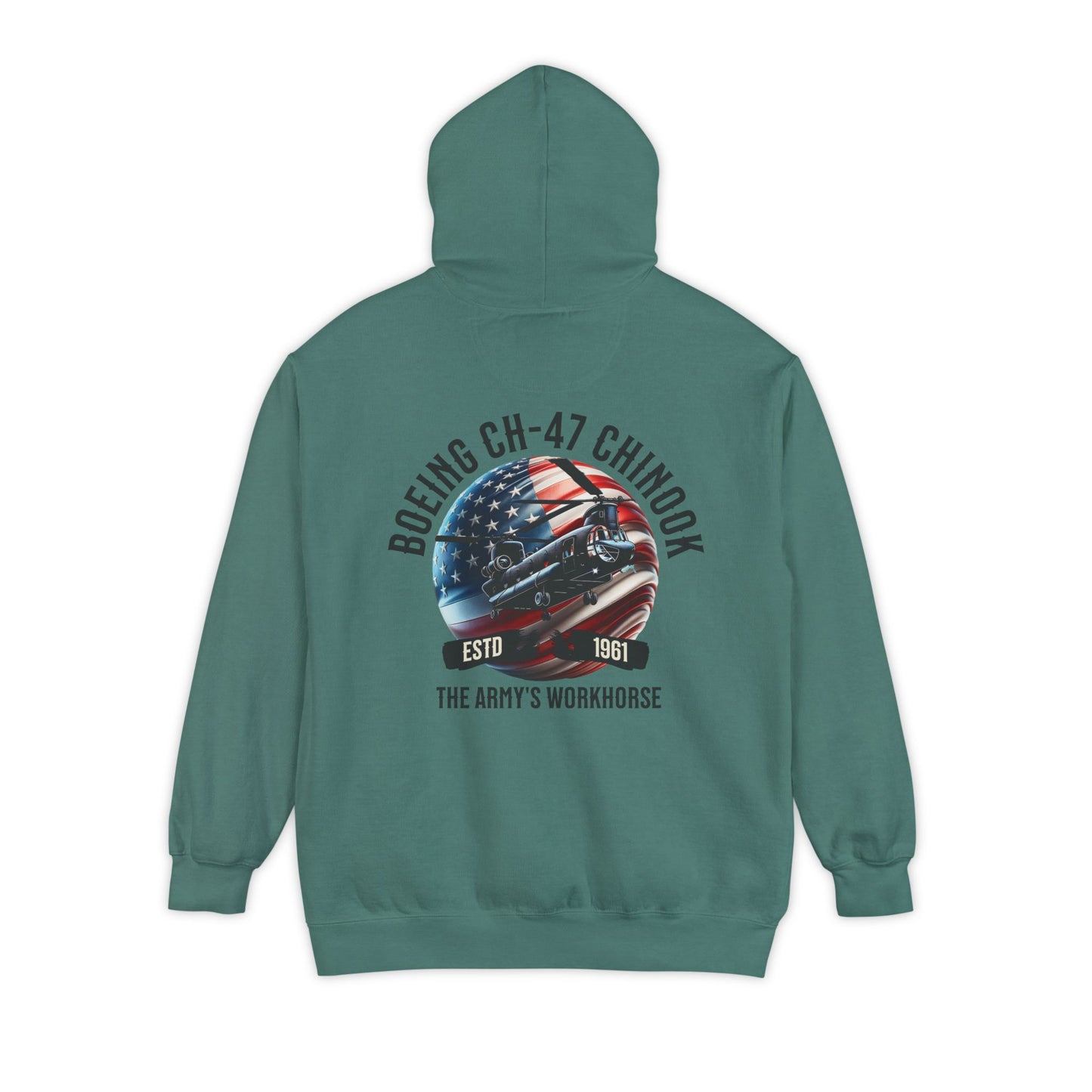 Men's, Boeing CH-47 "The Army"s Workhorse", Relaxed Fit Hoodie