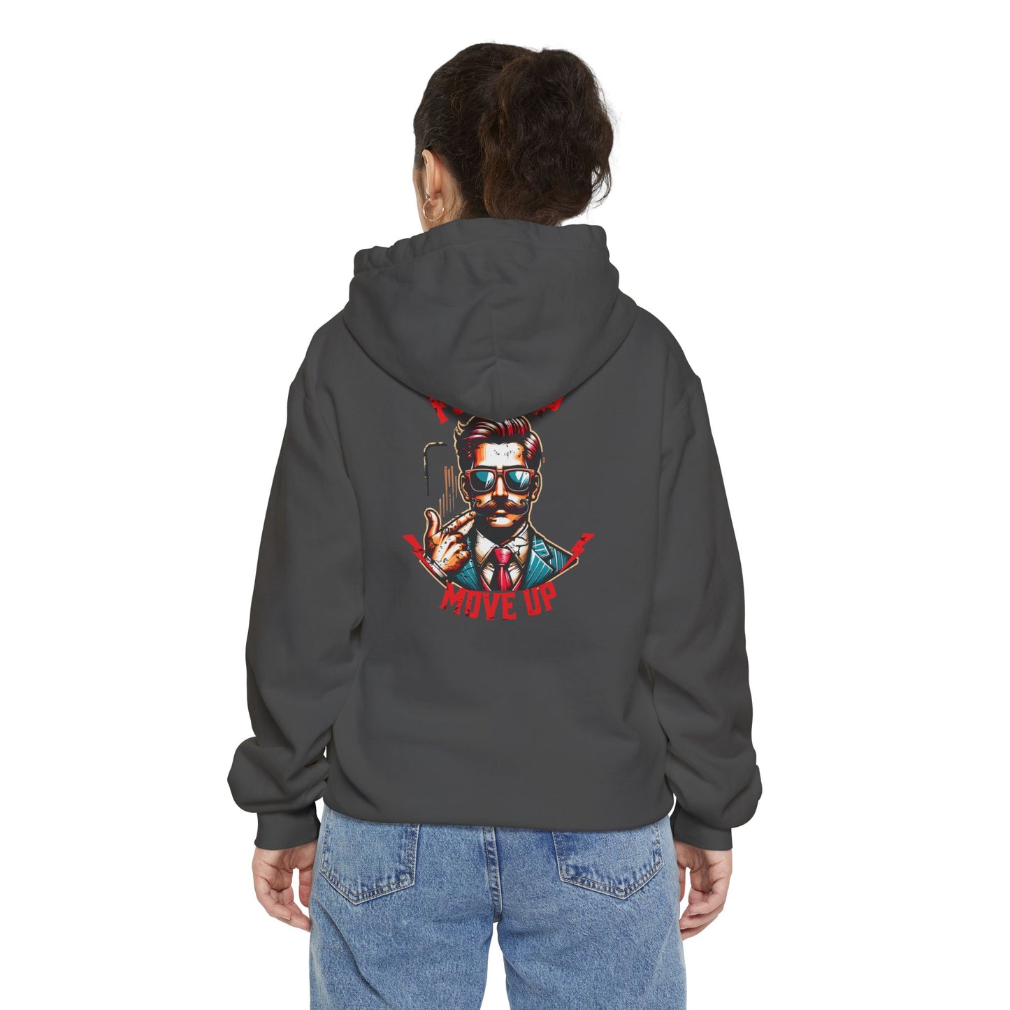 Men's, F' UP MOVE UP, Relaxed Fit Hoodie