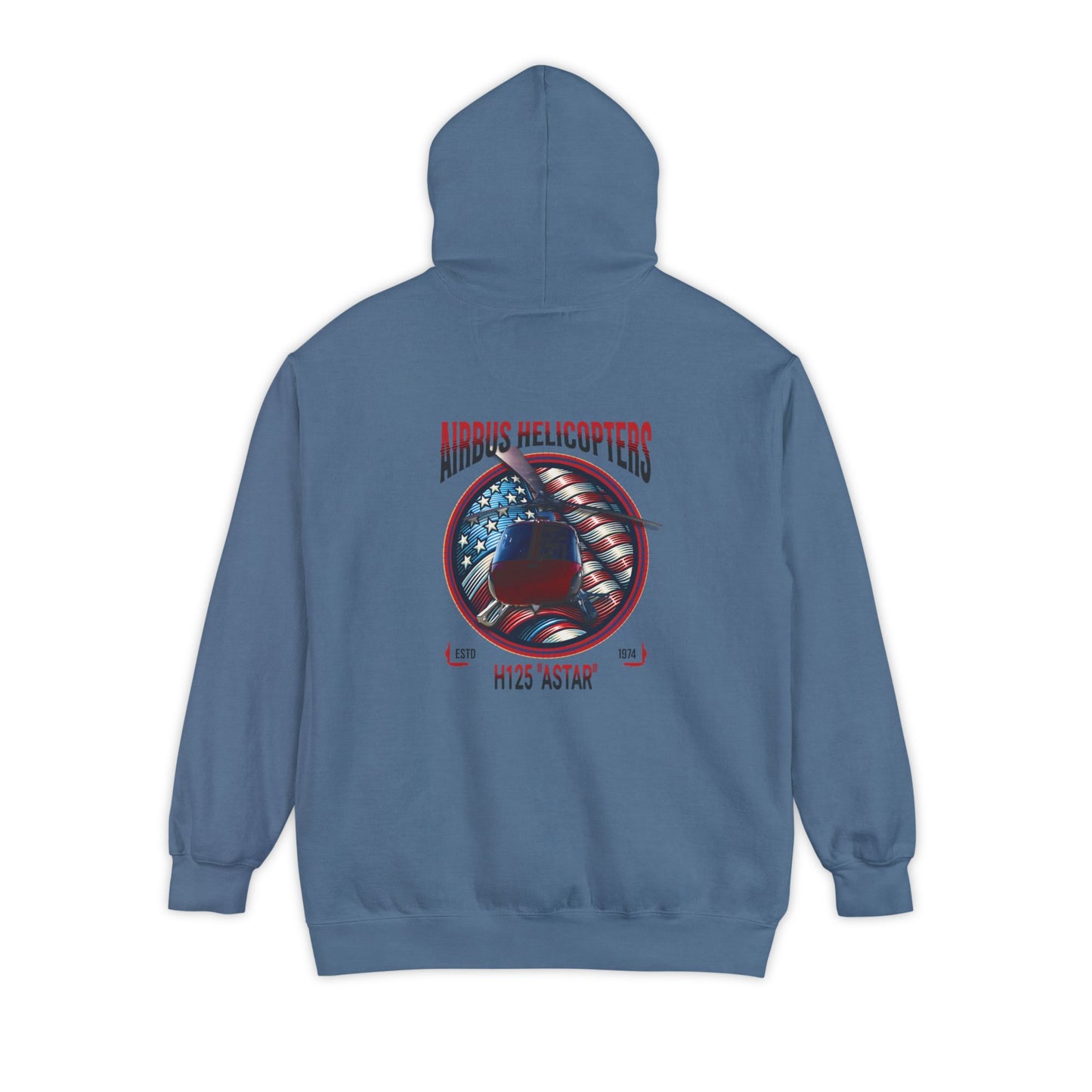 Men's, Airbus Helicopters H125, Relaxed Fit Hoodie