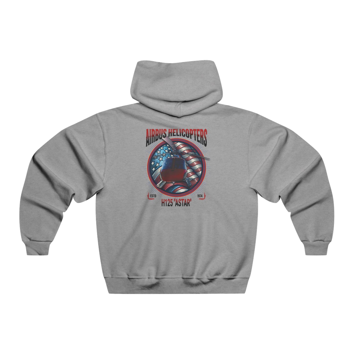 Men's, Airbus Helicopters H125, Classic Fit Hooded Sweatshirt