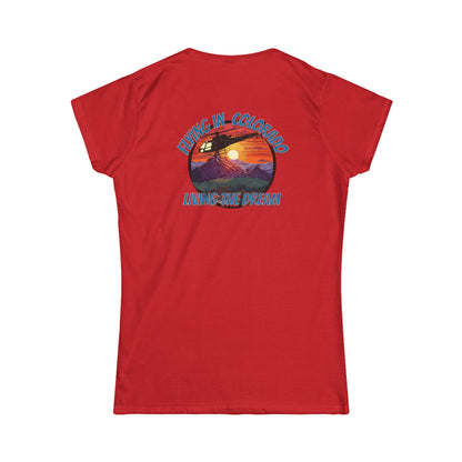 Women's, Flying in Colorado Softstyle Tee