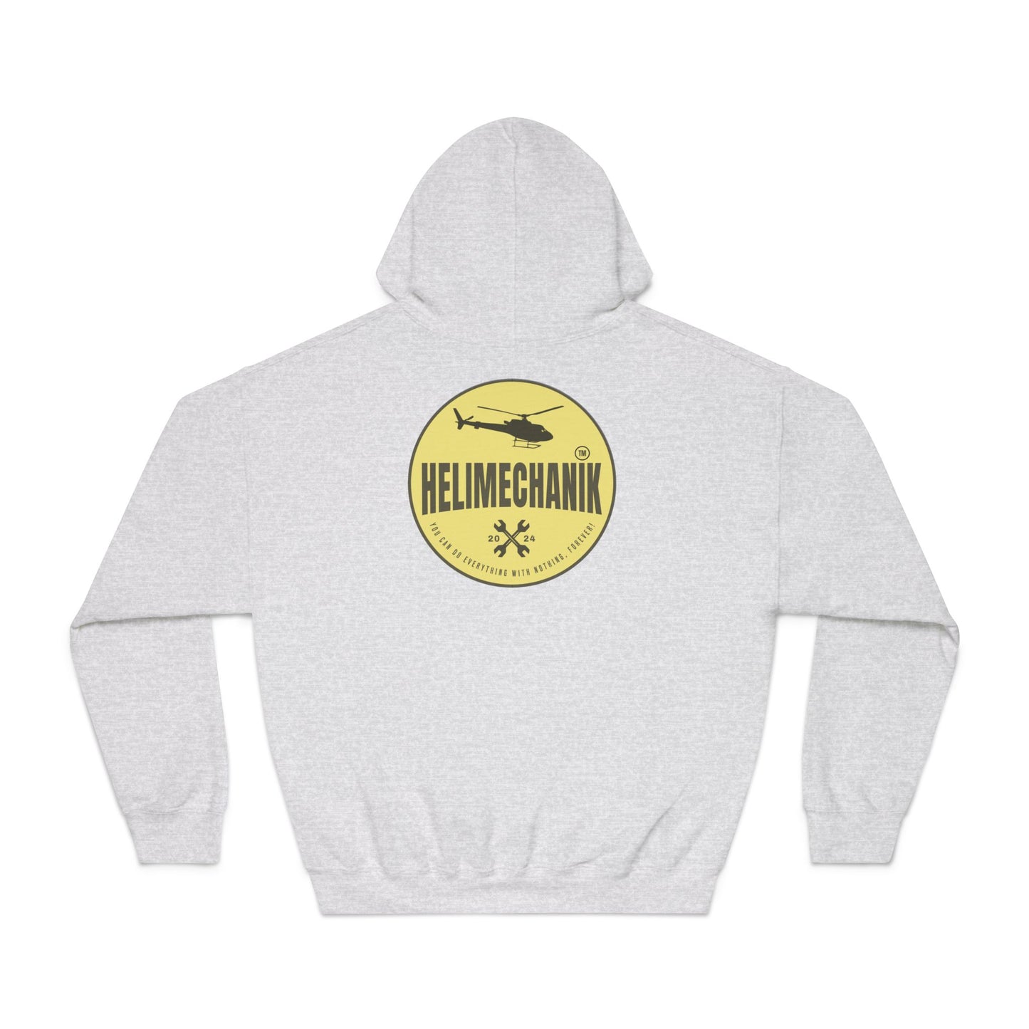 Men's, Helimechanik Patch, Classic Fit Hooded Sweatshirt