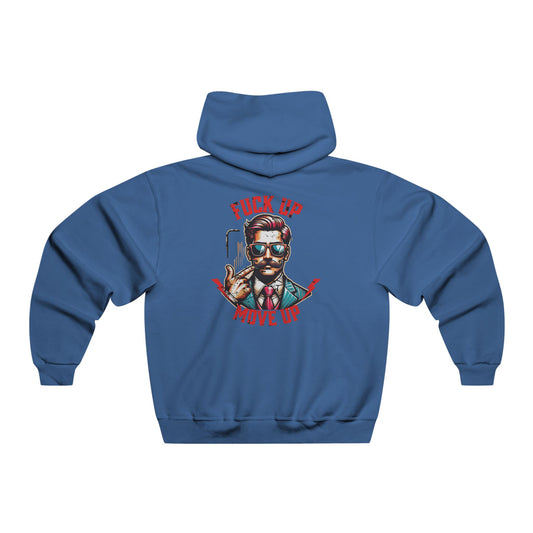 Men's, F' UP MOVE UP, Classic Fit Hooded Sweatshirt