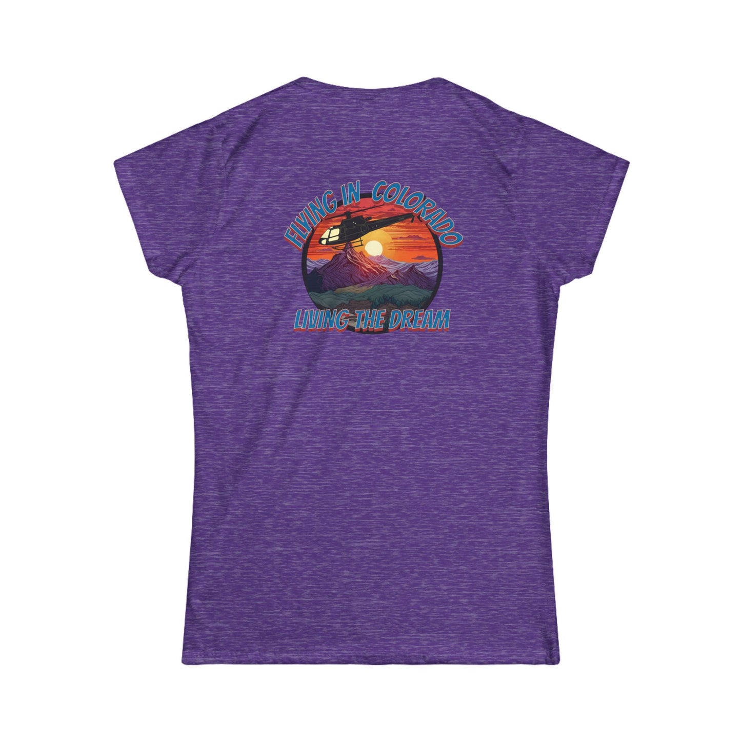 Women's, Flying in Colorado Softstyle Tee