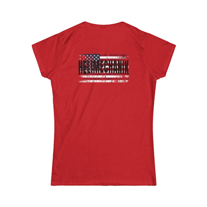 Women's, US FLAG Softstyle Tee