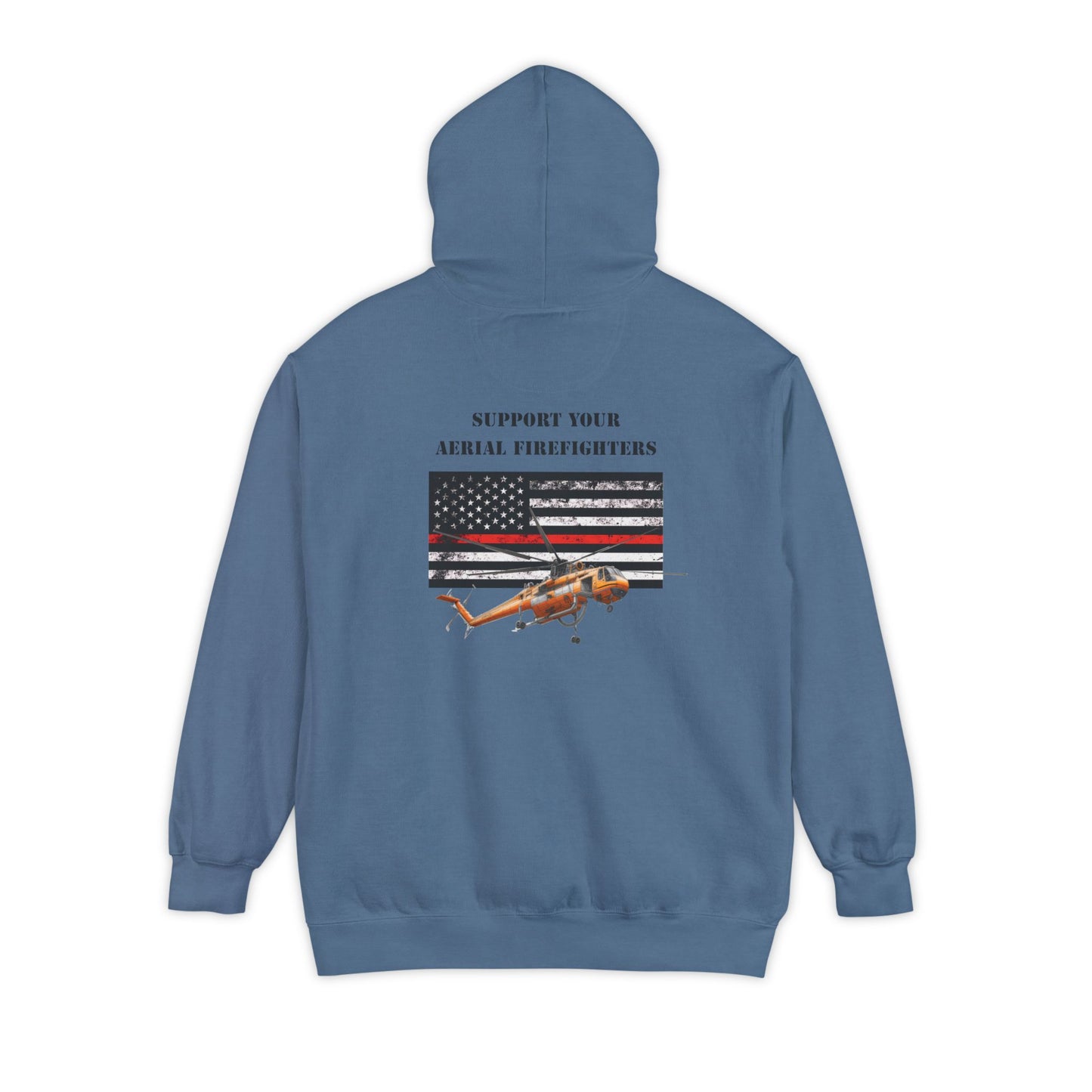 Men's, Support your Aerial Firefighters, Relaxed Fit Hoodie