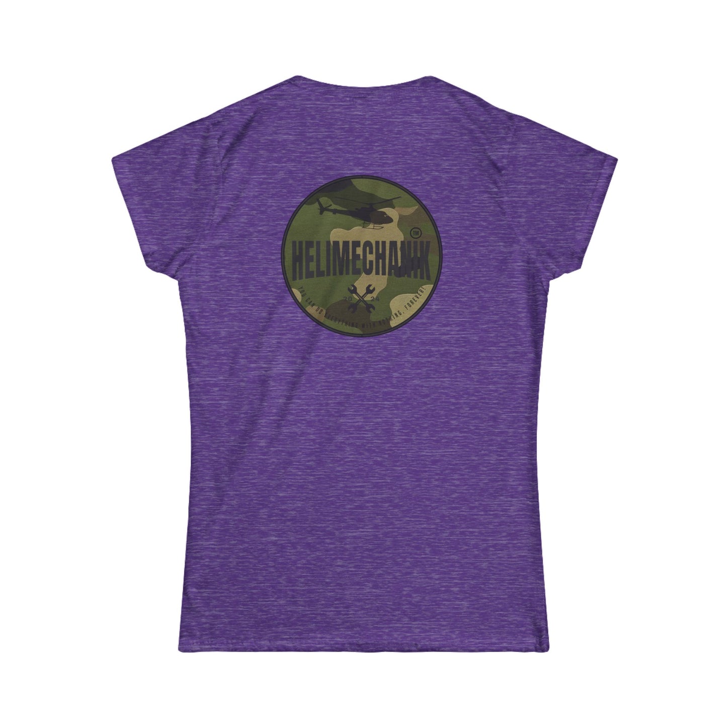 Women's, Helimechanik Patch Multicam Softstyle Tee