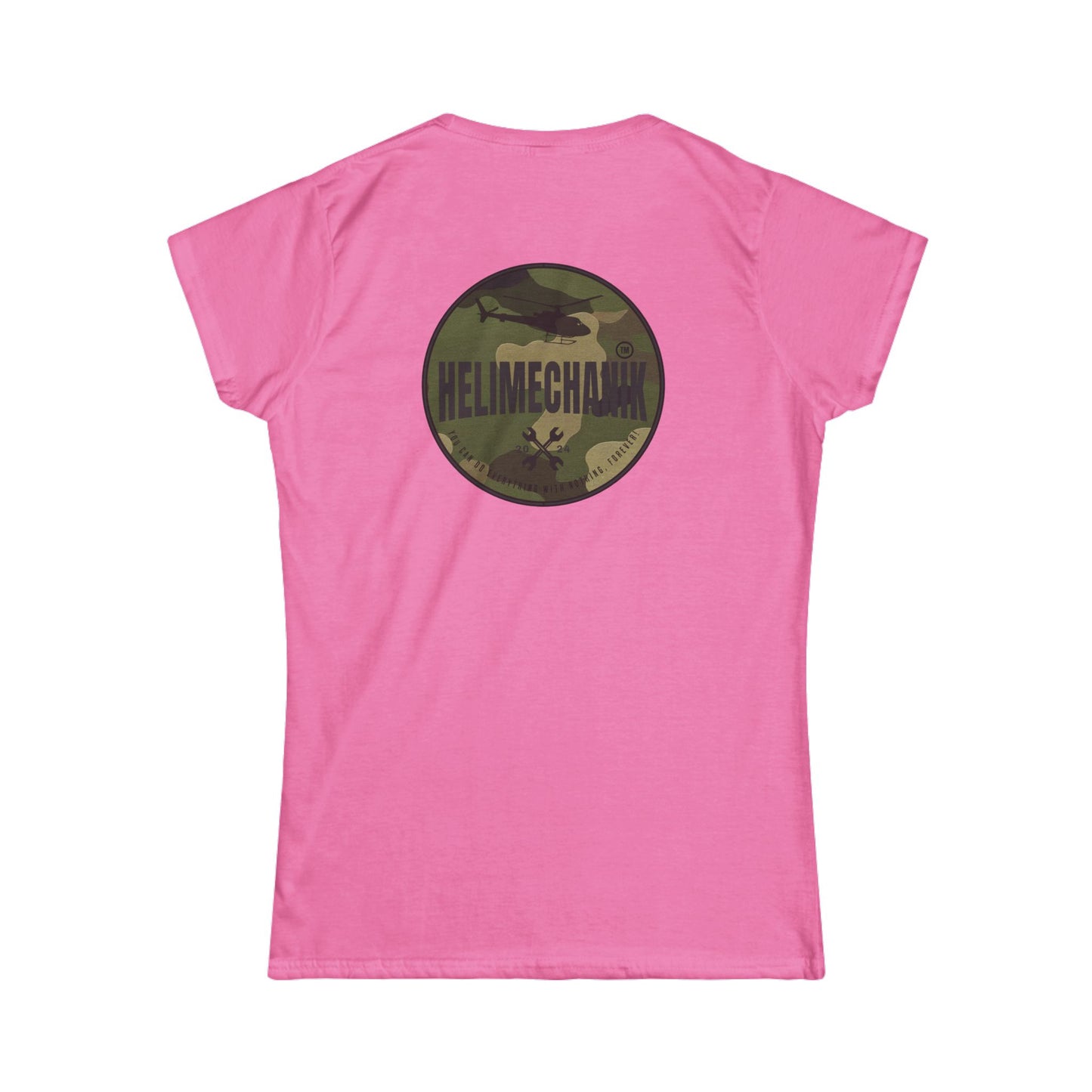 Women's, Helimechanik Patch Multicam Softstyle Tee