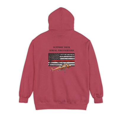 Men's, Support your Aerial Firefighters, Relaxed Fit Hoodie