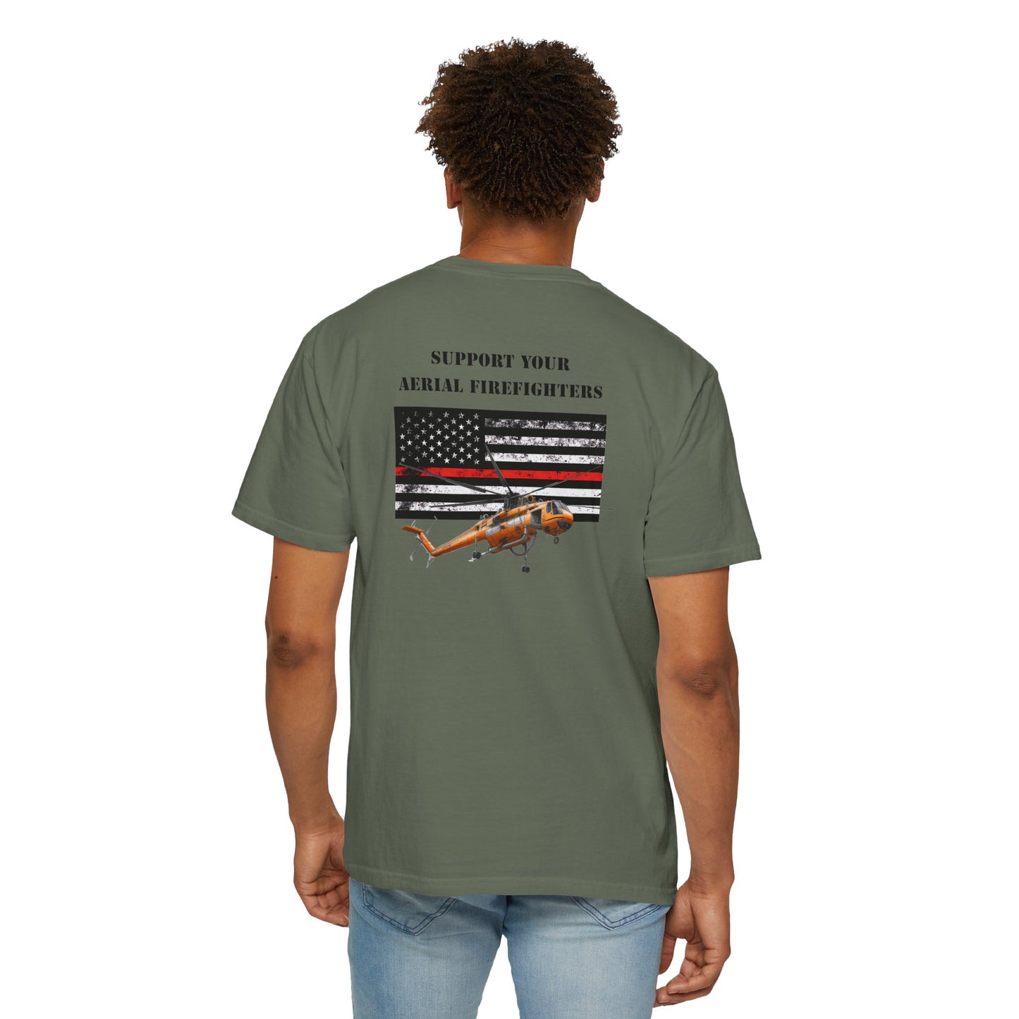 Men's, Support your Aerial Firefighter, T-Shirt