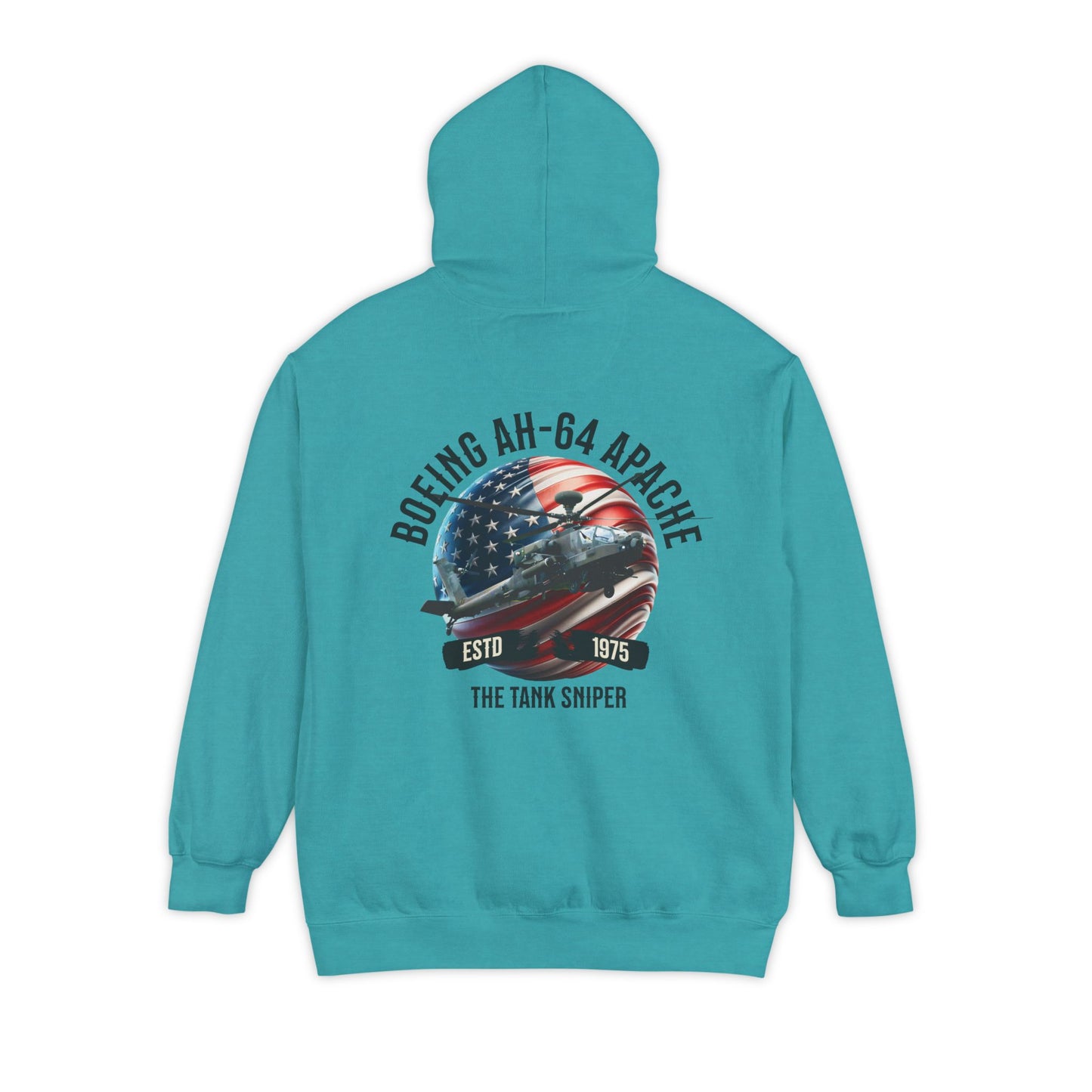 Men's, Boeing AH-64 Apache "Tank Sniper", Relaxed Fit Hoodie