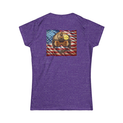Women's, Flight Helmet with Patch Softstyle Tee