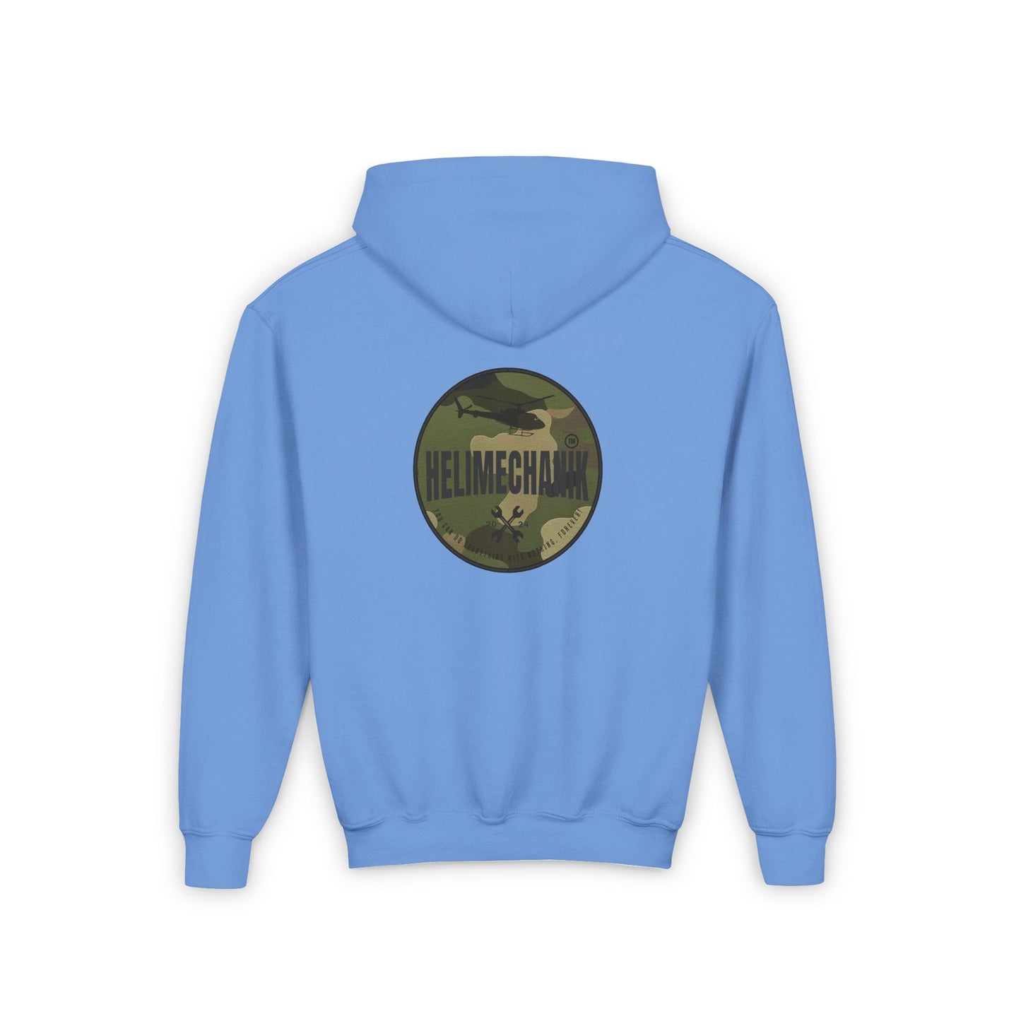 Youth, Helimechanik Patch Multicam Heavy Blend Hooded Sweatshirt
