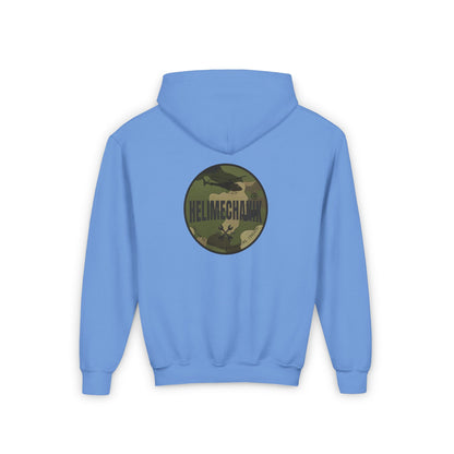 Youth, Helimechanik Patch Multicam Heavy Blend Hooded Sweatshirt