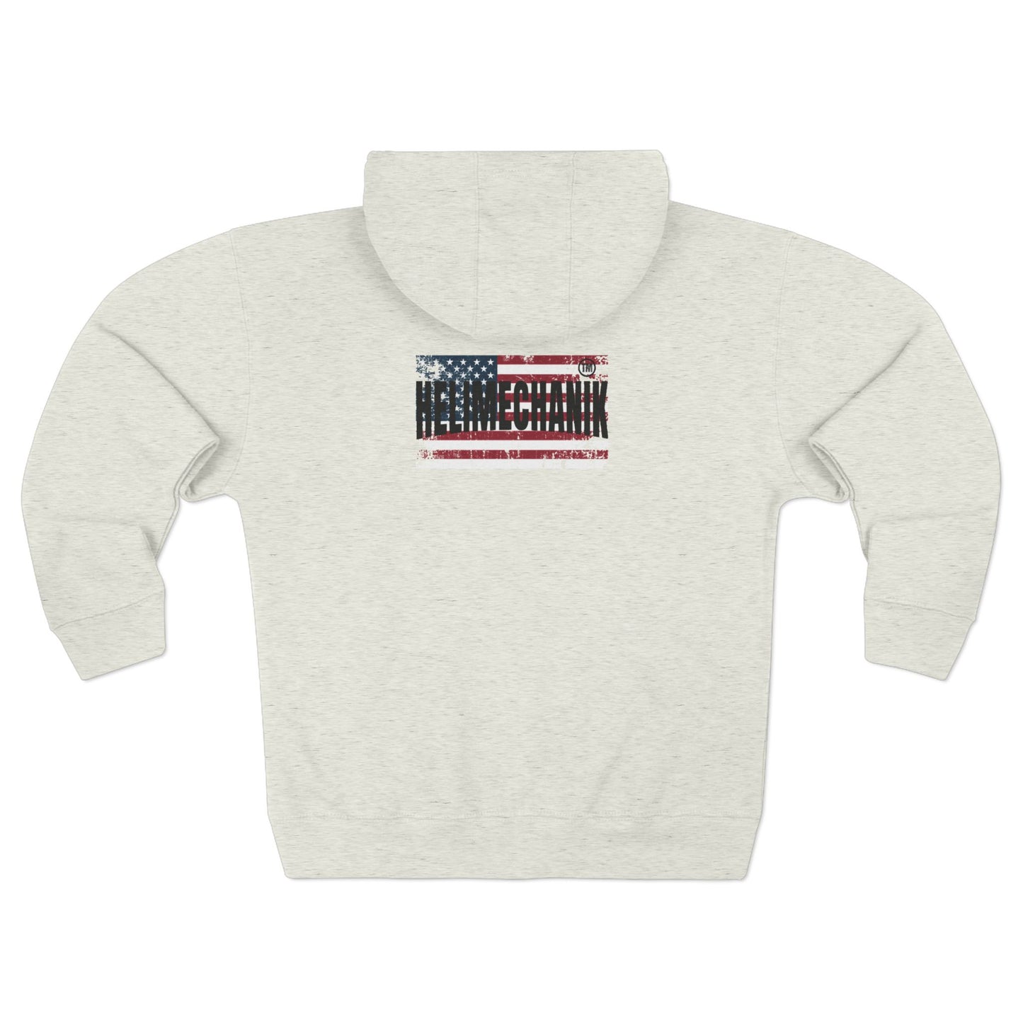 Women's, US Flag Zip Hoodie