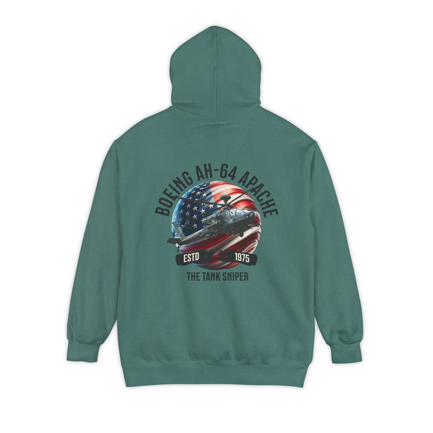 Men's, Boeing AH-64 Apache "Tank Sniper", Relaxed Fit Hoodie