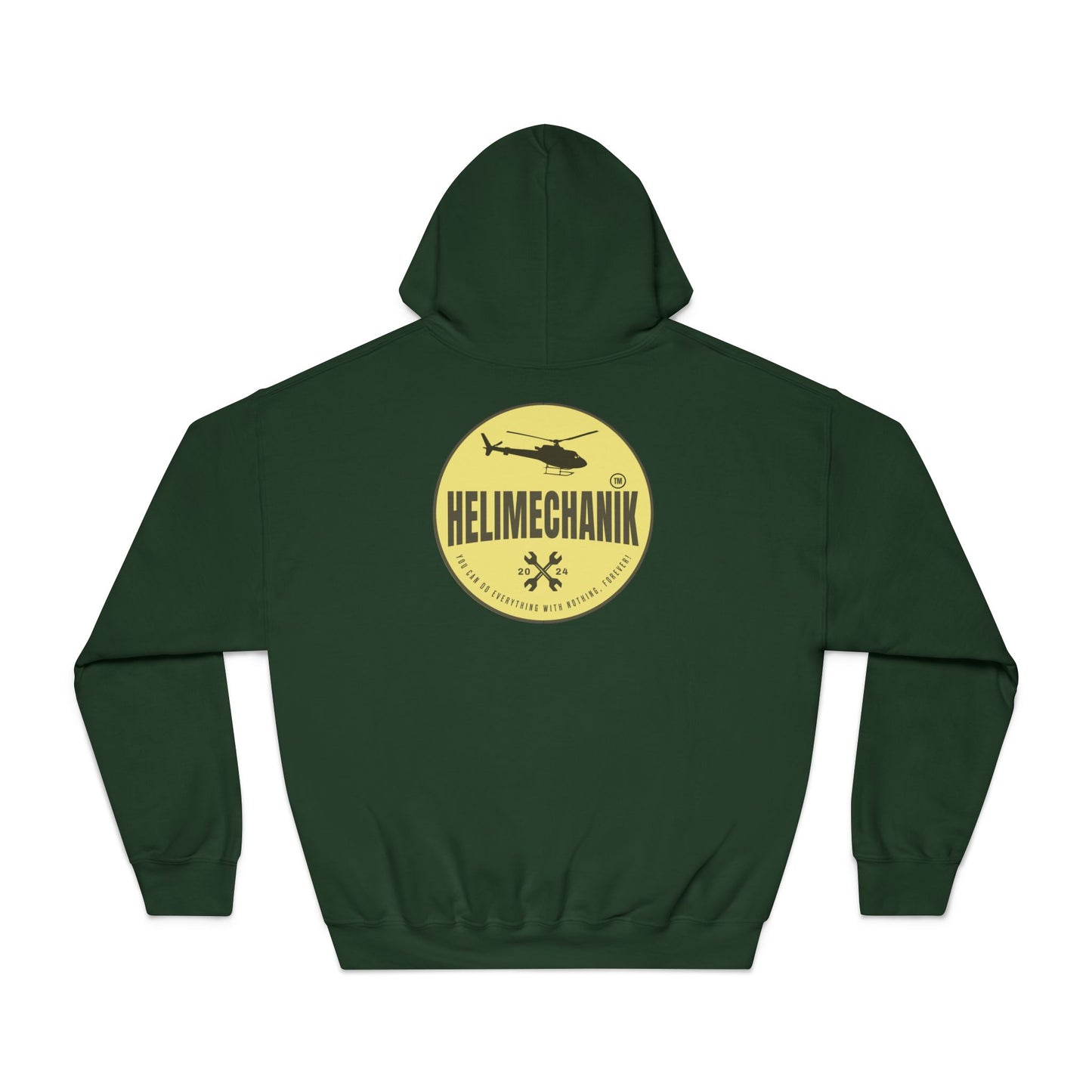 Men's, Helimechanik Patch, Classic Fit Hooded Sweatshirt