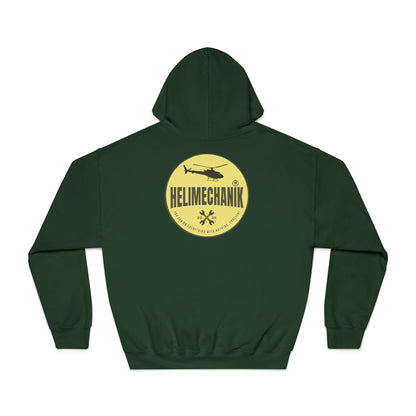 Men's, Helimechanik Patch, Classic Fit Hooded Sweatshirt