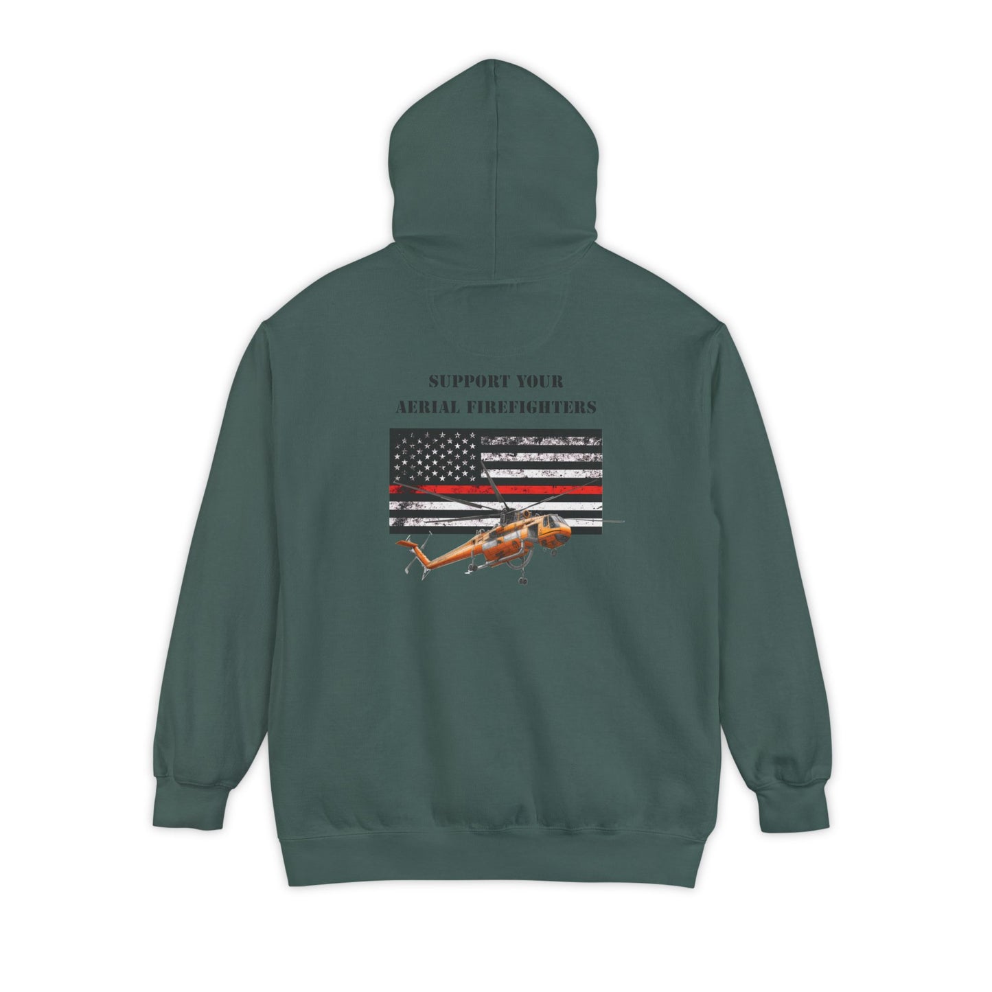 Men's, Support your Aerial Firefighters, Relaxed Fit Hoodie
