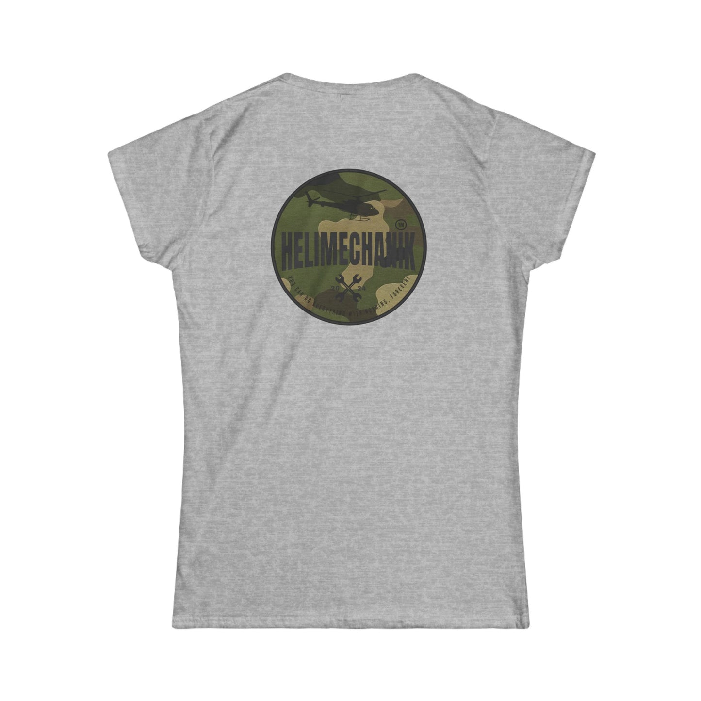 Women's, Helimechanik Patch Multicam Softstyle Tee