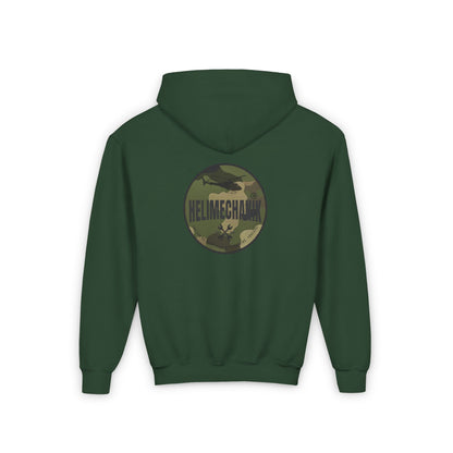Youth, Helimechanik Patch Multicam Heavy Blend Hooded Sweatshirt