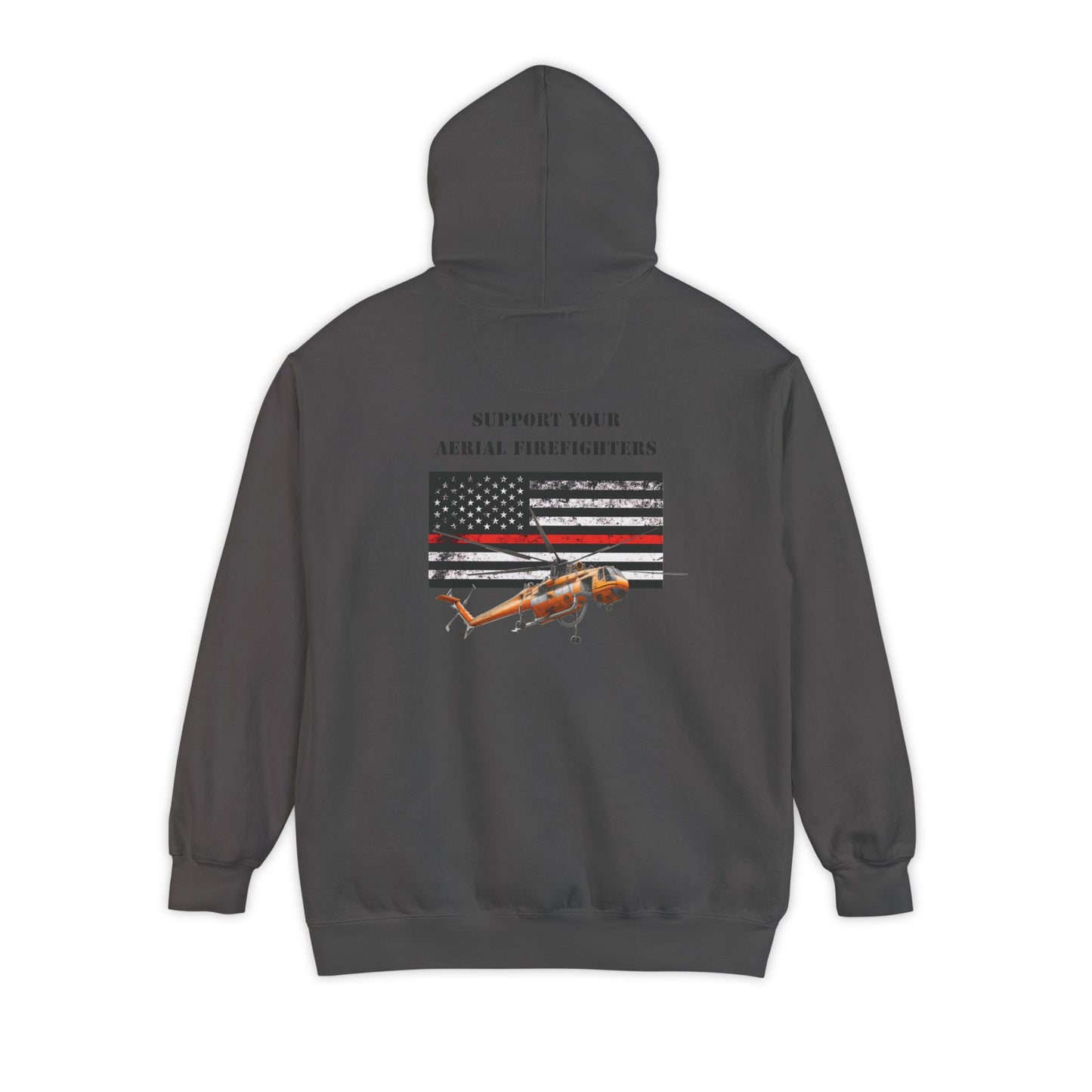 Men's, Support your Aerial Firefighters, Relaxed Fit Hoodie